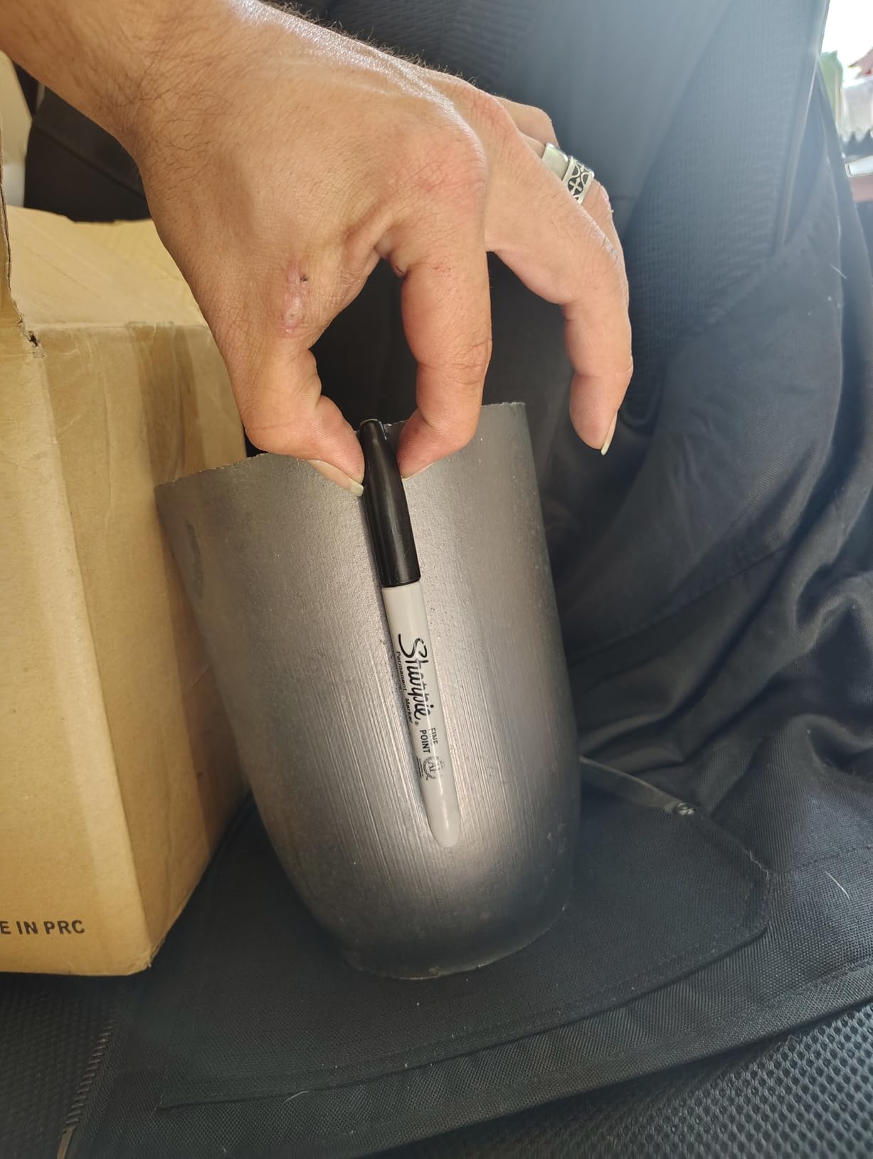 Molten Masters #2-2.6KG Premium Black Silicon Carbide Graphite Crucibles Cup Furnace Torch Melting Casting Refining for Aluminum, Gold, Silver, Copper, Brass Withstand 1800C/3272F customer photo 1