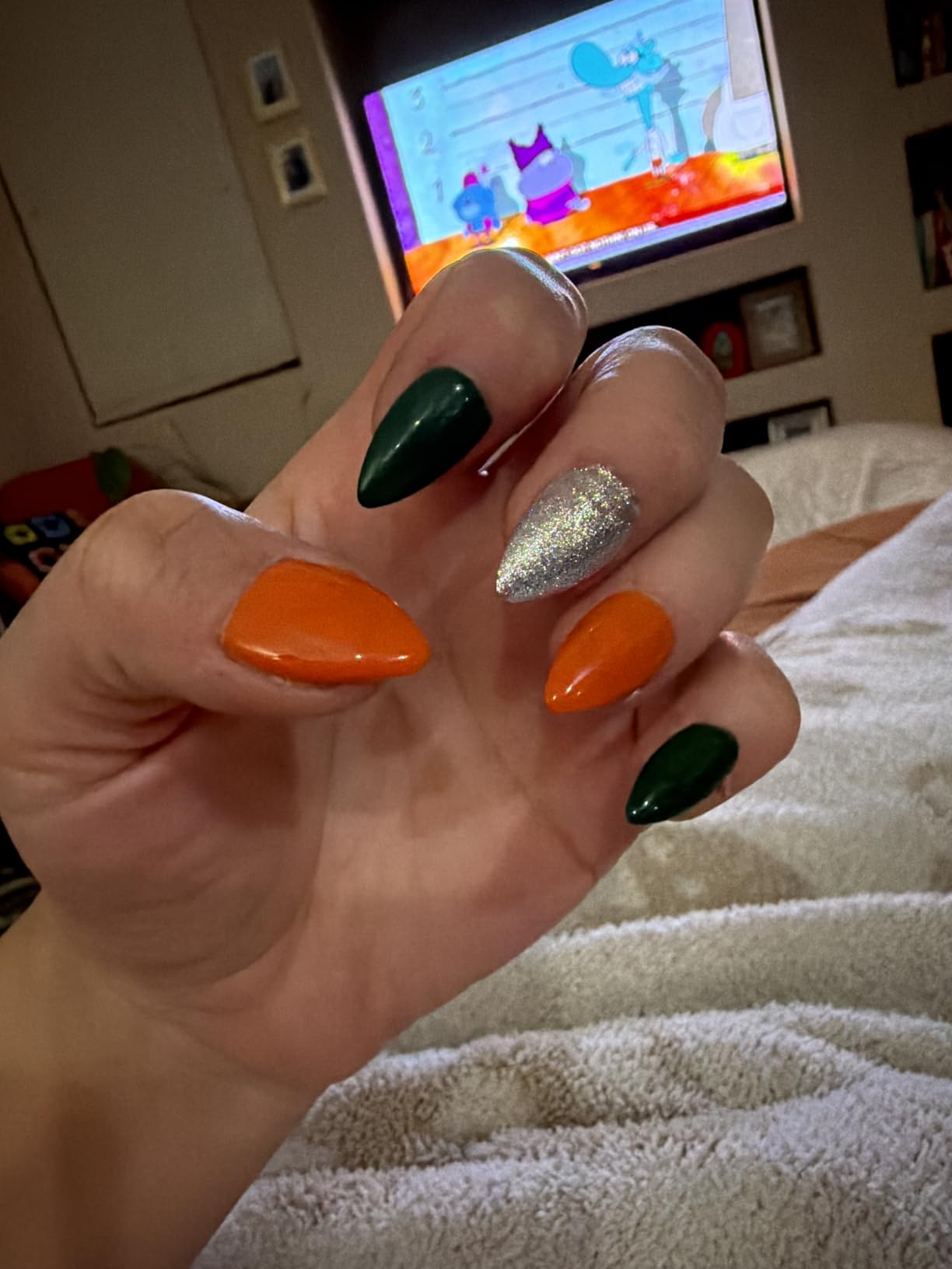 Beetles Gel Nail Kit Curve-EX, Almond Short, 320pcs 16 Sizes Nail tips, with 15g Nail Glue Gel Hands-Free, 7.5ml Base Gel & Top Coat, Mini Lamp, for Acrylic Press On Nail, Extension DIY Set at Home customer photo 1