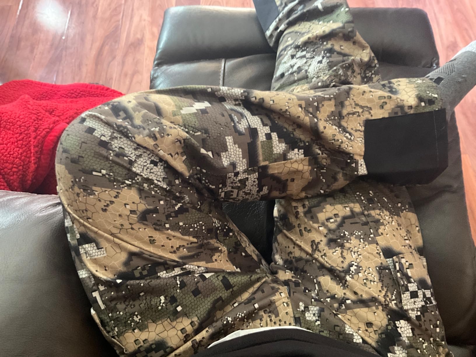 Walker-Lw Men's Waterproof Breathable Hunting Pants with Silent Outer Fabric for Fishing Turkey Upland customer photo 2