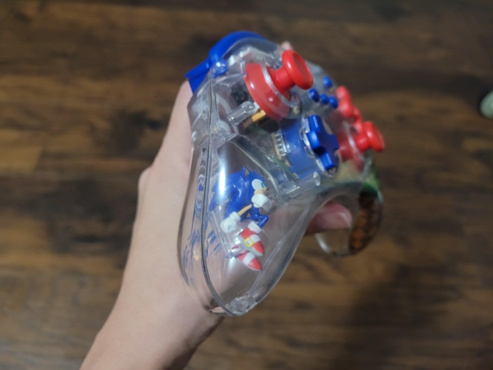 PDP REALMz Wireless Nintendo Switch Pro Controller, Customizable LED, 40 Hour Rechargeable Battery Power, Officially Licensed by Nintendo: Minecraft Steve - Forest Biome customer photo 1