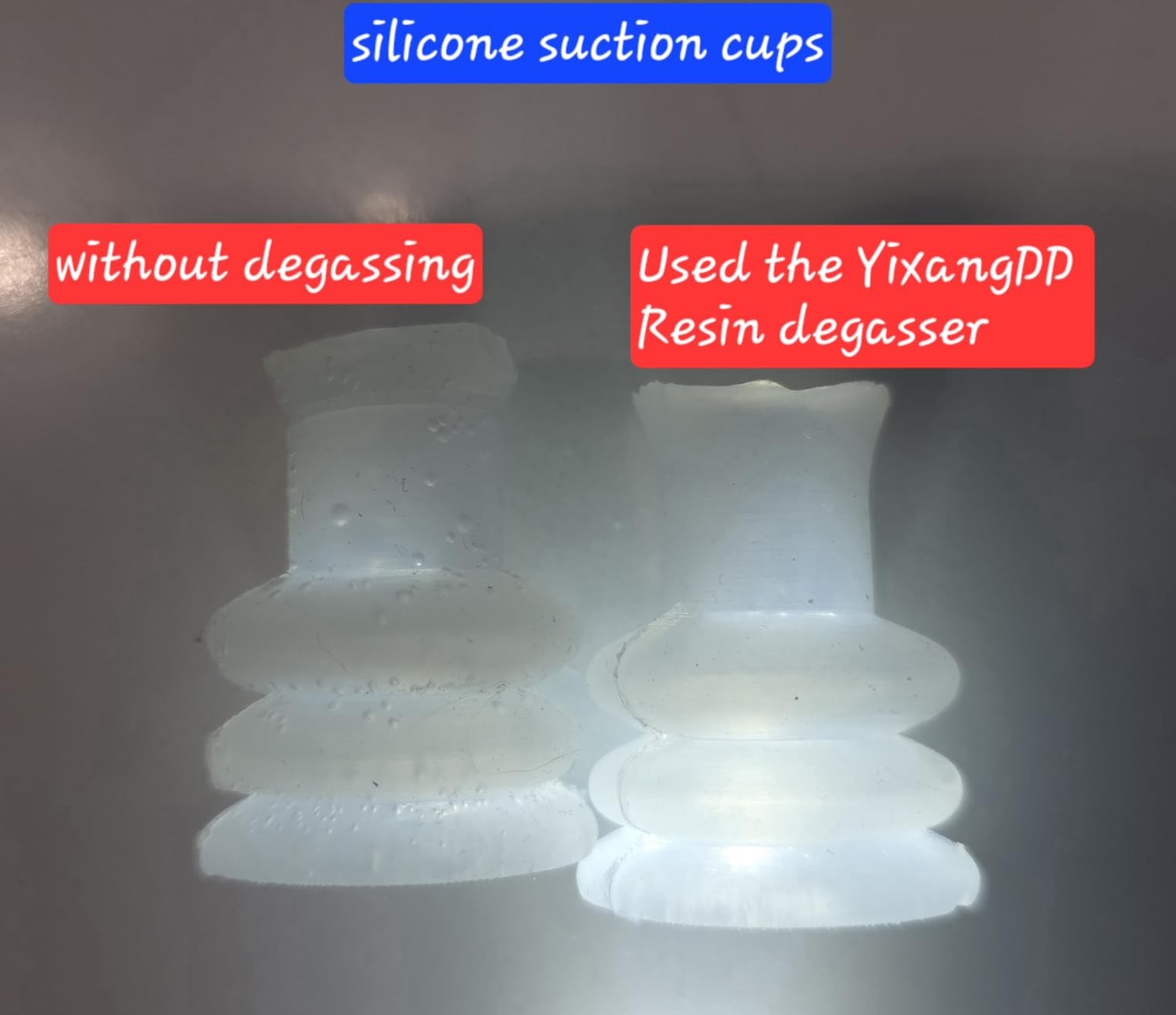 Resin Bubble Remover, Digital Display Design, Removes 99% of Air Bubbles in 5-10 Minutes, 96kPa Vacuum Degassing Chamber, Resin Bubble Remover Machine for Epoxy Resin Artwork, Crafts (Patent Pending) customer photo 1