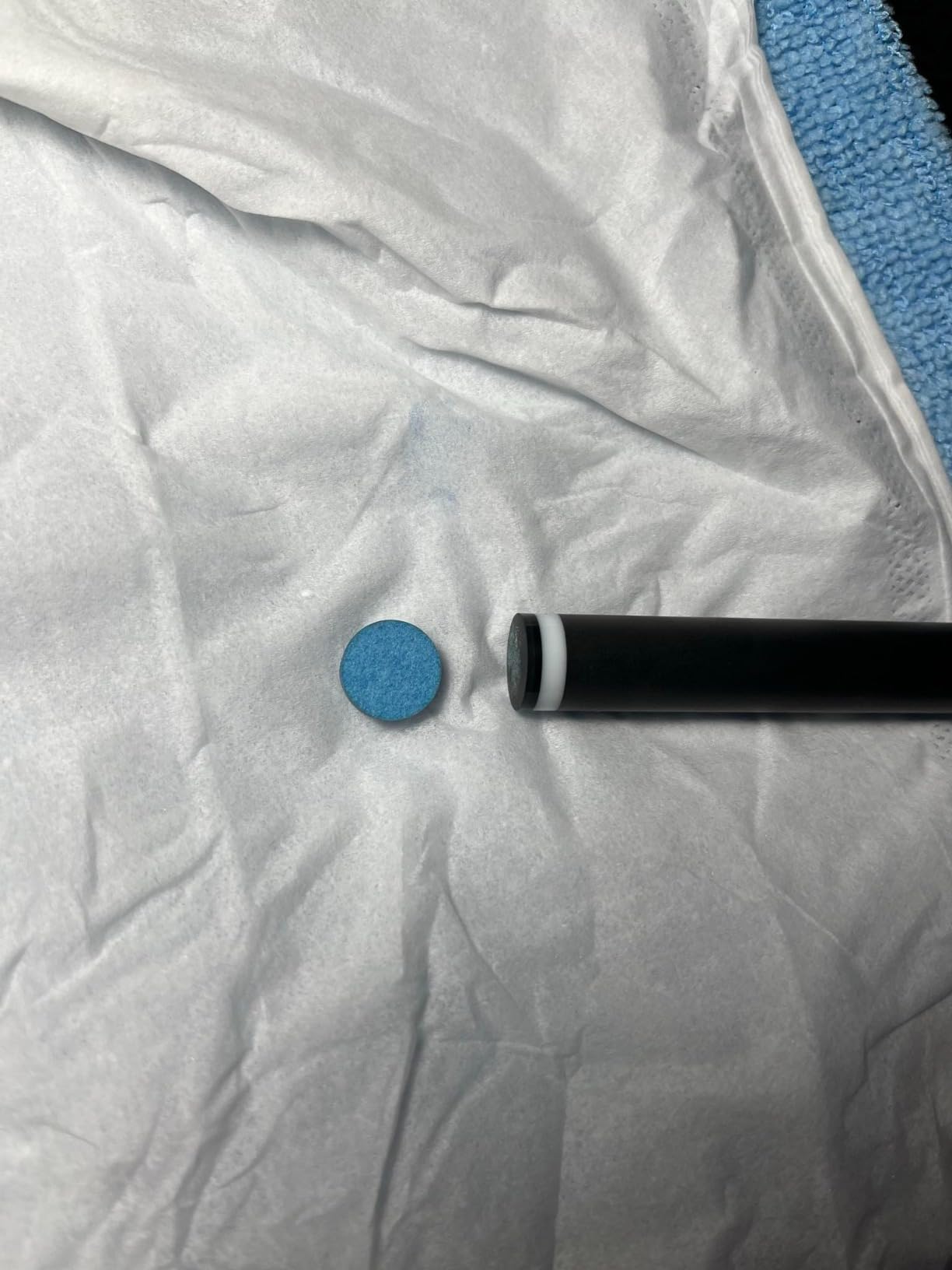 RHINO Voyager-USA Cue Sticks - (3/8-8 Joint) - 12.5mm Tip Diameter. Wrapless, Premium Carbon Fiber Shaft and Composite Butt customer photo 2