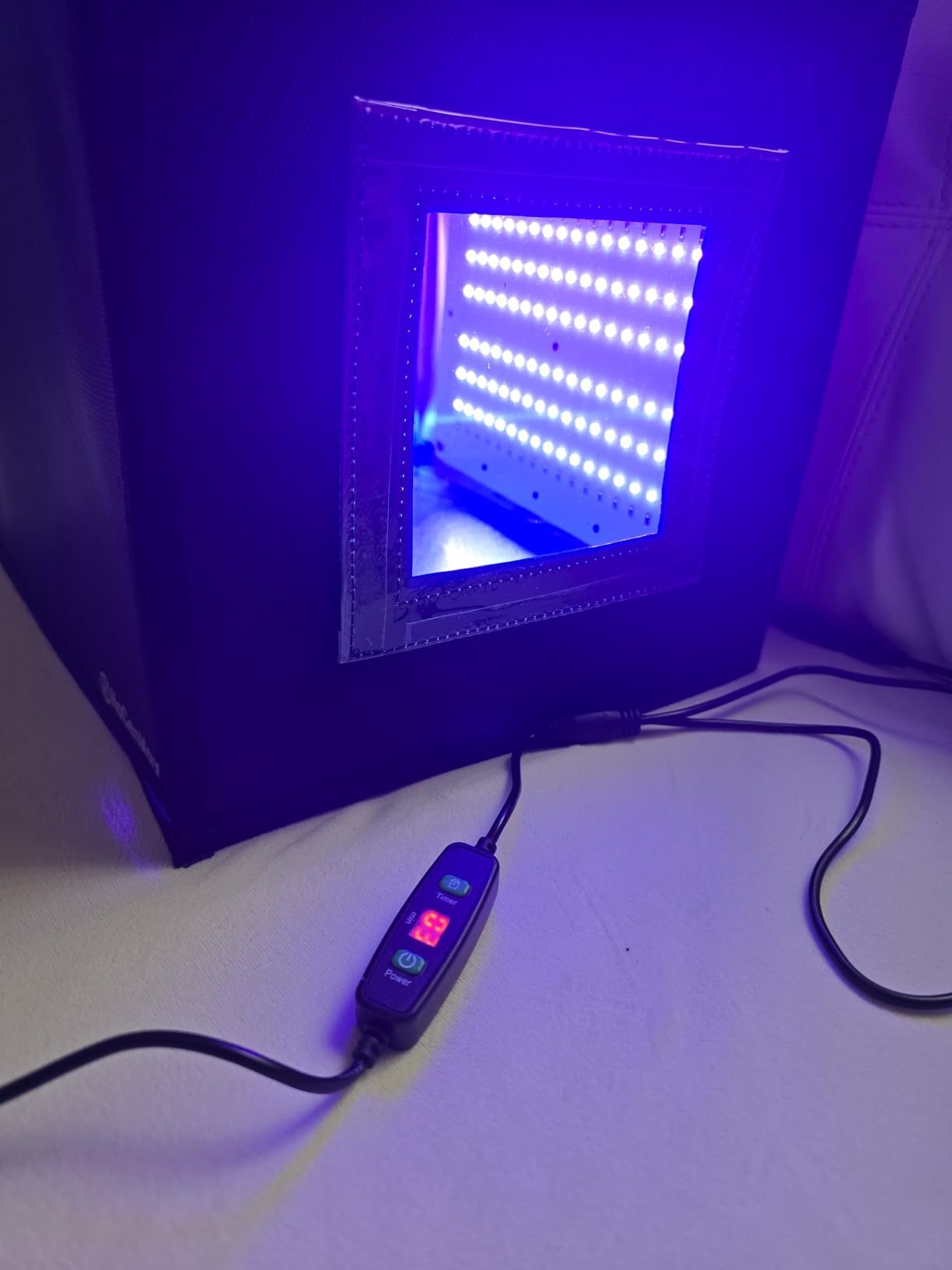 Upgrade UV Resin Curing Box with Adjustable Brightness 48W 395nm UV Curing Light Smart Time Control UV Cure Station DIY Curing Enclosure for SLA/DLP/LCD 3D Printer Solidify Photosensitive Resin customer photo 2