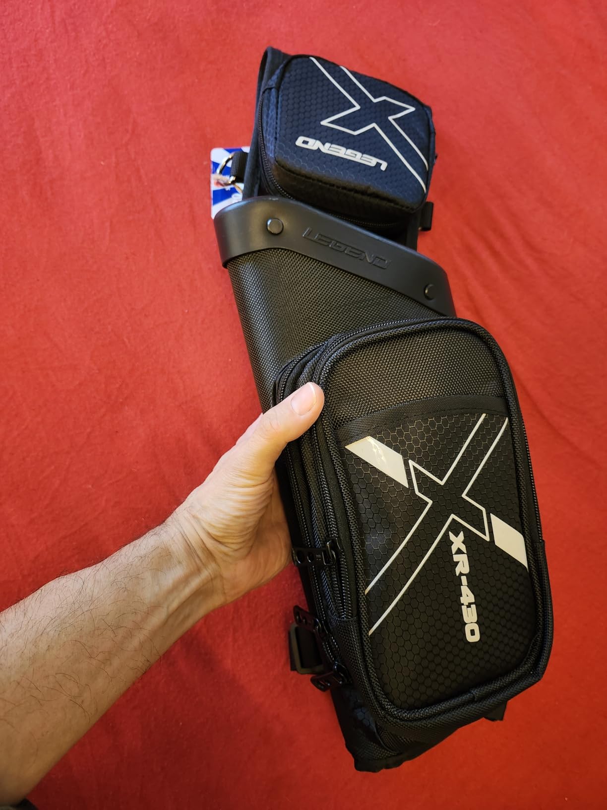 Legend XR430 Premium Field Quiver for Arrows - Right-Handed Hip Arrow Quiver with Removable Release Pocket, Durable Archery Quiver with Tools & Accessories Compartment, Arrow Holder customer photo 2