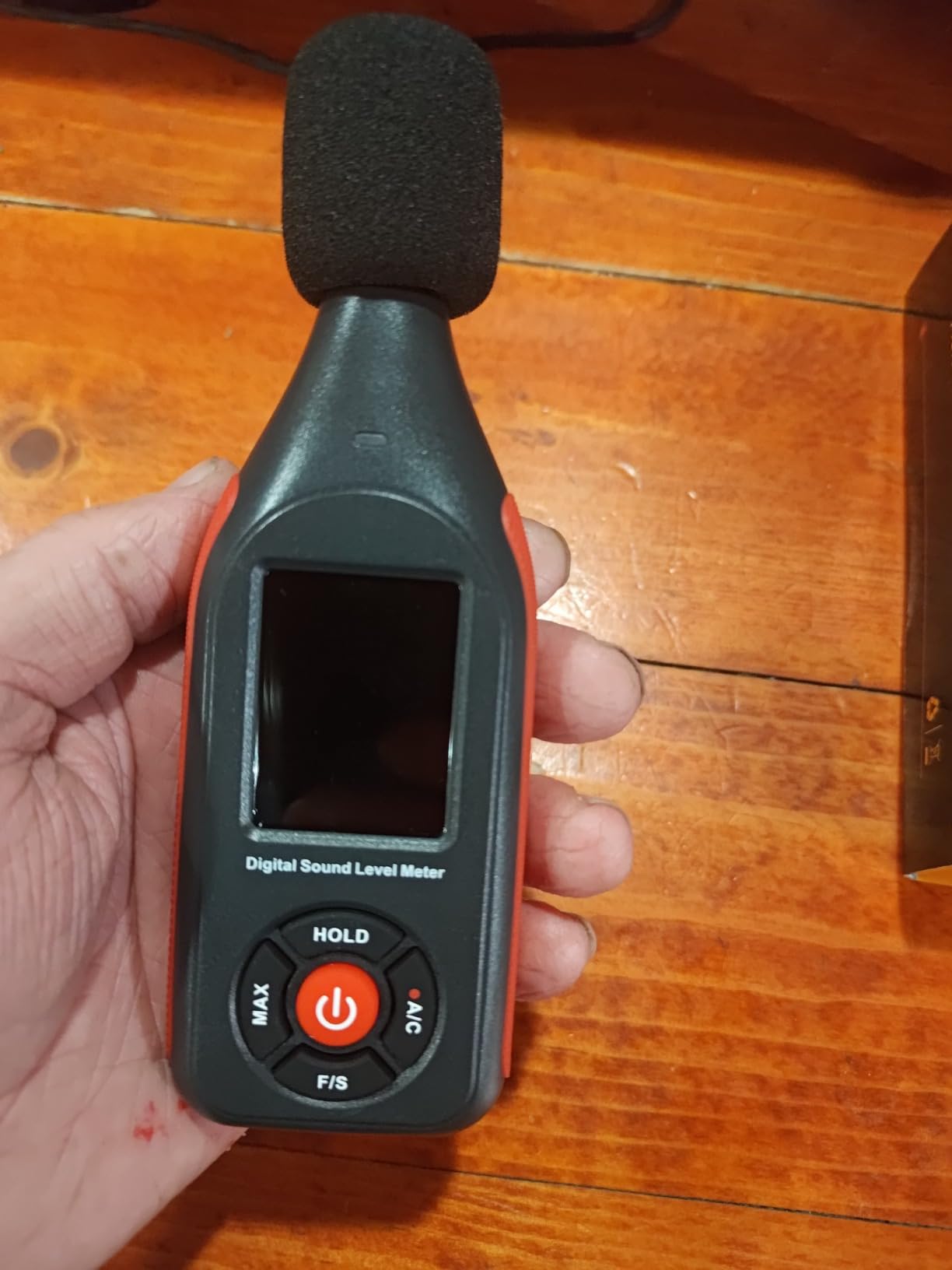 Decibel Meter Sound Level Data Logger, Portable SPL Meter Noise Monitor with Data Logging & Graph Printing, A/C Weighted, Fast/Slow, 3-Color Alarm customer photo 2