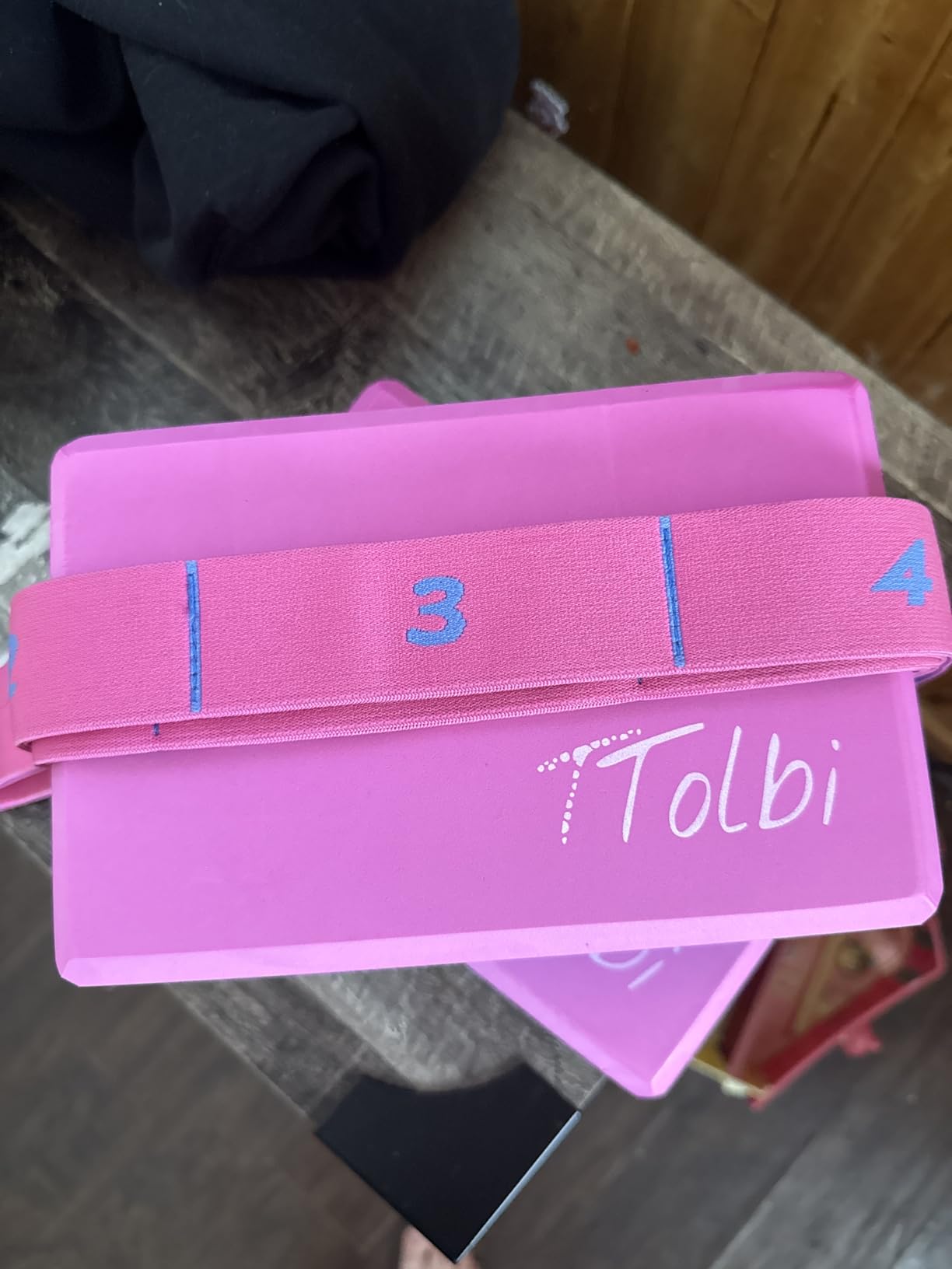 Yoga Blocks 2 Pack with Strap & Guide - Non-Slip EVA Foam Pilates Blocks for Home Workouts, Dance, Ballet, Gymnastics & Stretching Exercise | Ideal Dancer Gifts customer photo 1