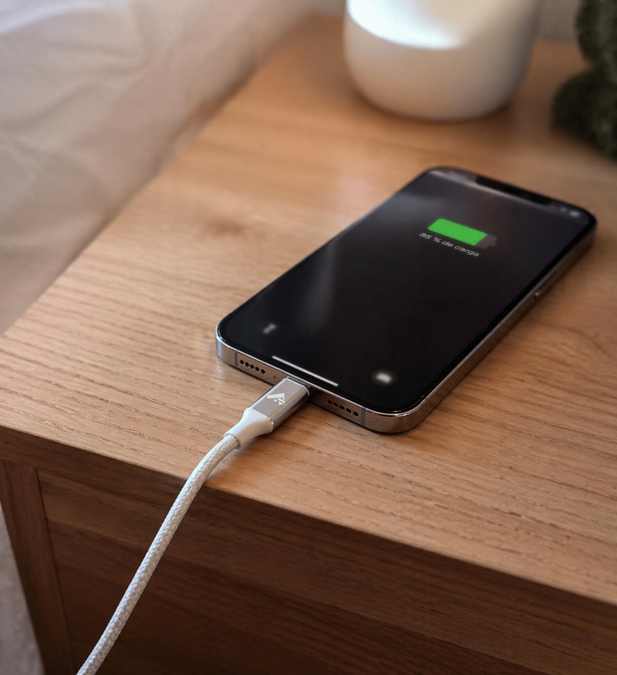 iPhone Charger [Apple MFi Certified] 6FT iPhone Charger Cord Fast Charging USB to Lightning Cable Braided USB Phone Cable Cord Compatible with iPhone 14 13 12 11 Pro Max XR XS X 8 7 6 Plus SE, iPad customer photo 1