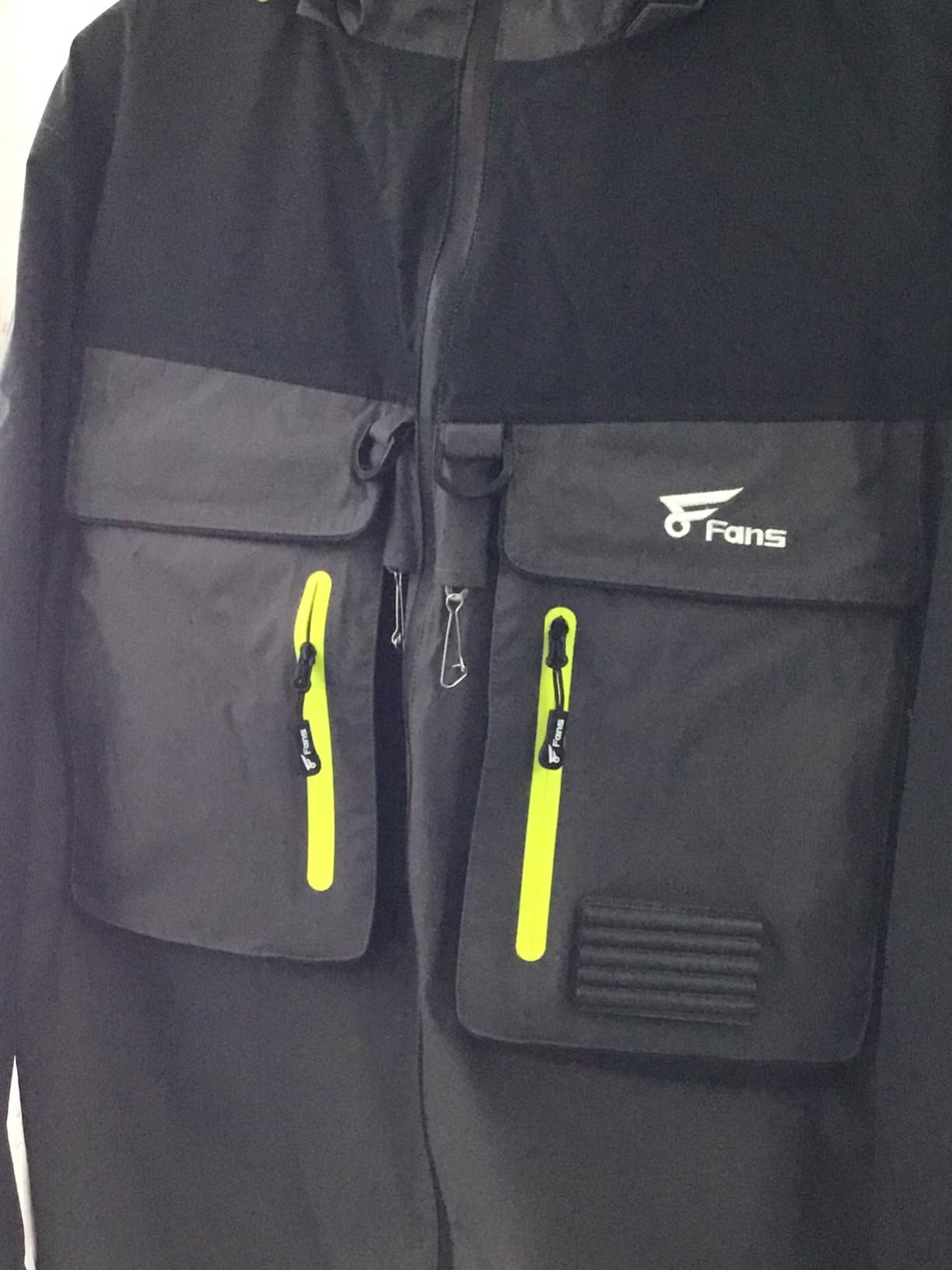 8 Fans Fishing Wading Jackets Breathable Waterproof Fishing Rain Jackets for Men&Women customer photo 1
