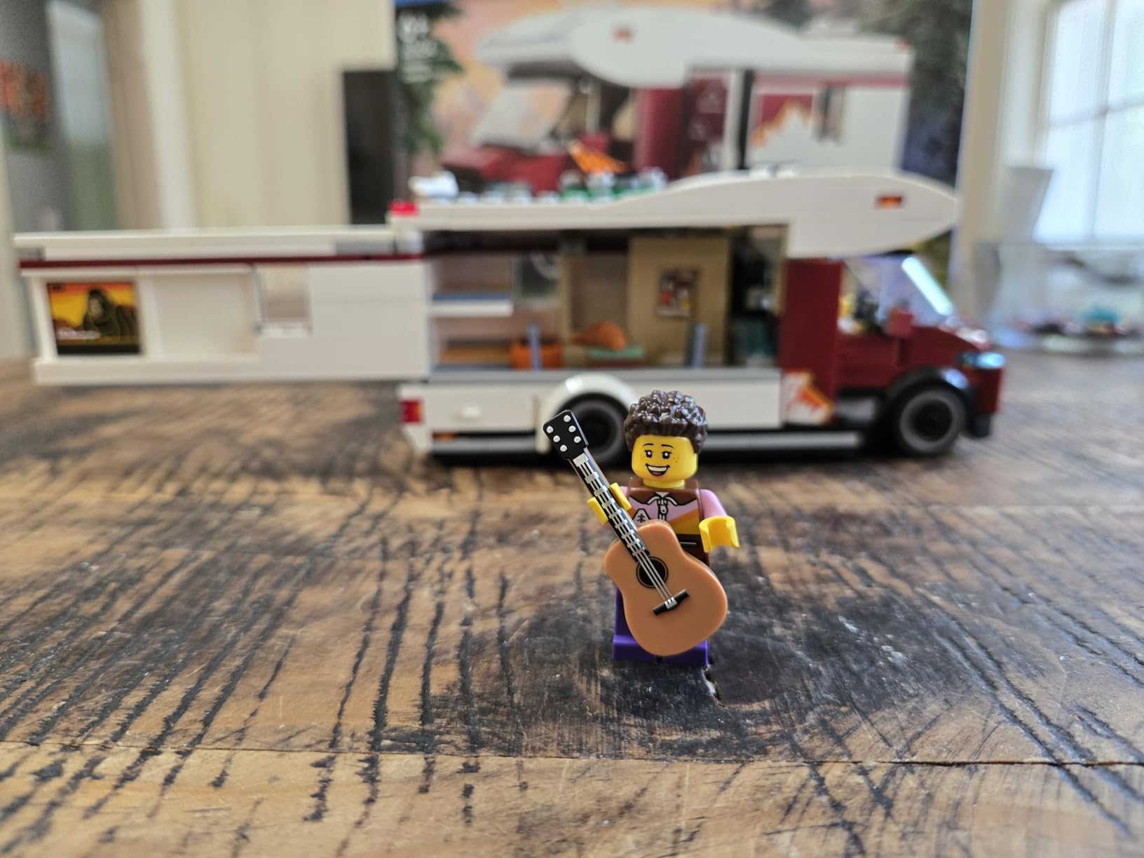 LEGO City Holiday Adventure Camper Van Building Toy Set - Vacation Toy for Kids, Boys and Girls, Ages 6+ - Includes 3 Minifigures and Accessories - Gift Idea for Birthdays & Holidays - 60454 customer photo 2