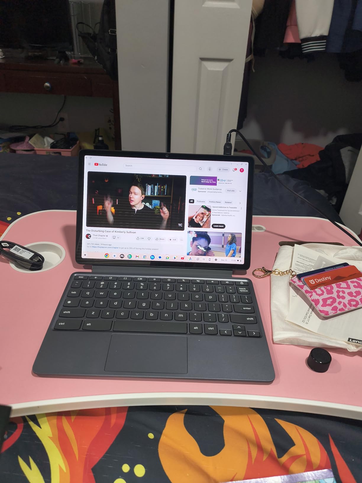 Lenovo Chromebook Duet (2025) Convertible Laptop, ChromeOS, 10.95