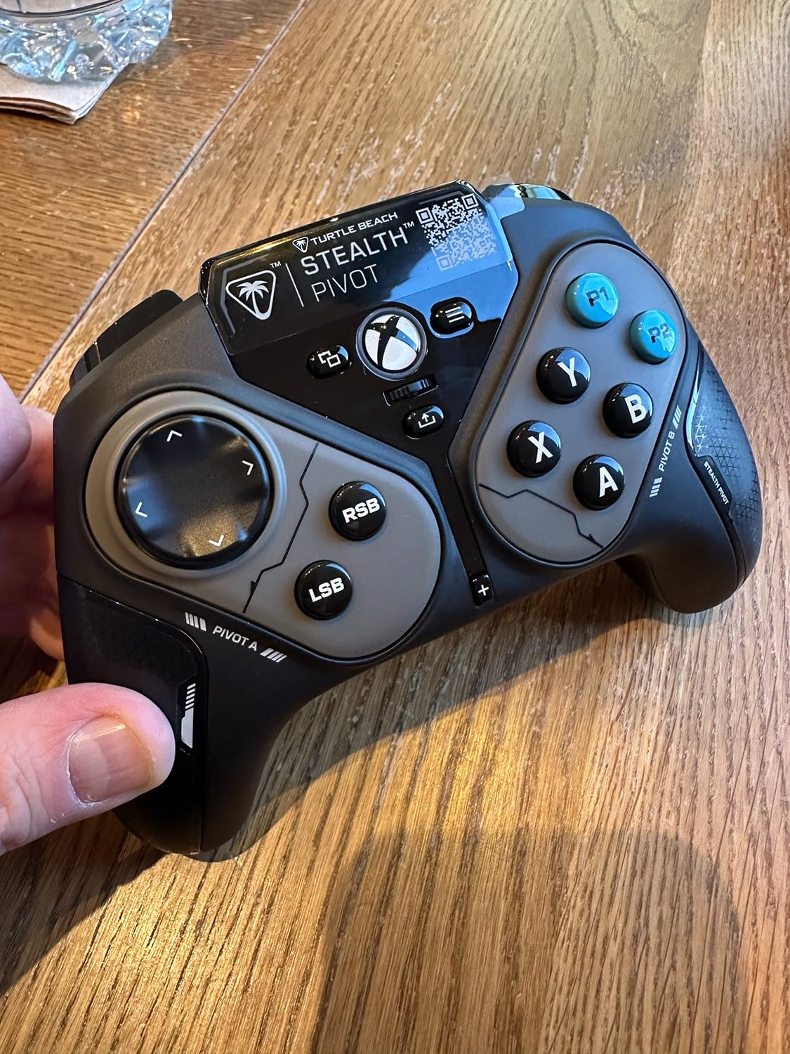 Turtle Beach Stealth Pivot Wireless Smart Game Controller Officially Licensed for Windows PC - Rotating Modules, Display Dashboard, Hall-Effect Sticks, Remappable Buttons, Bluetooth, 20-Hour Battery customer photo 2