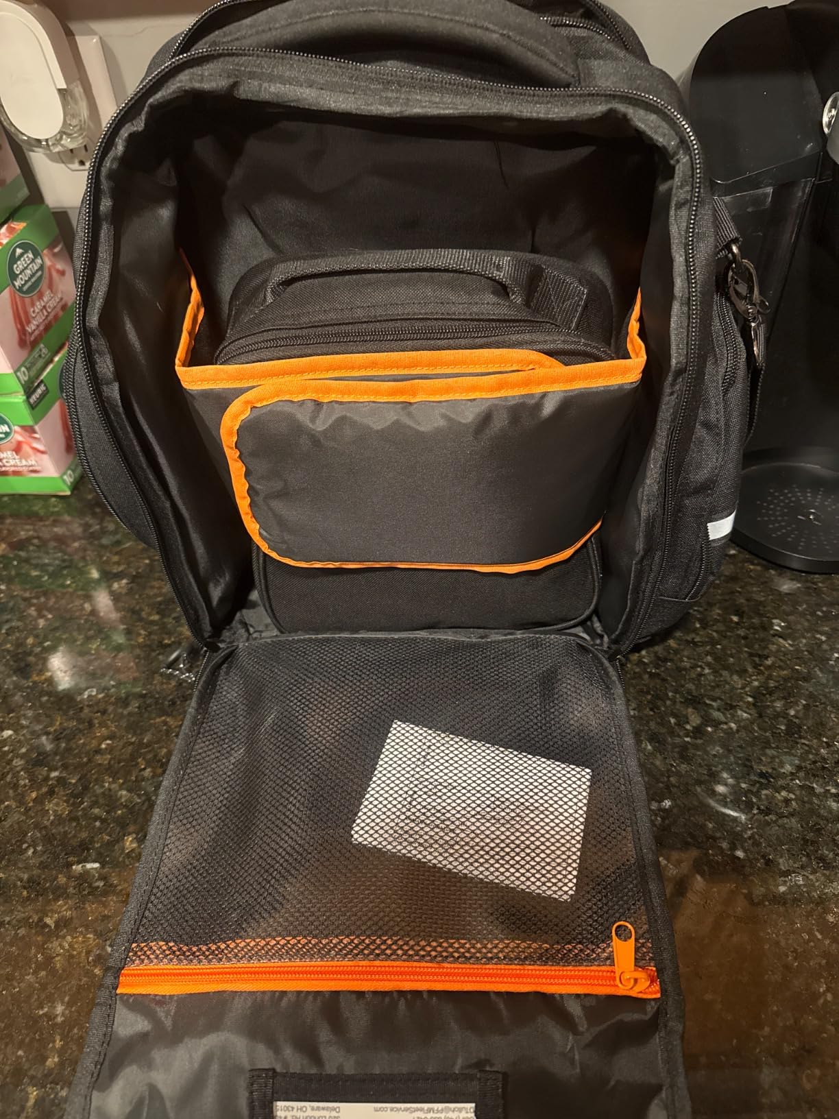 Damero Pilot Headset Bag, Aviation Headset Pilot Bag, Flight Bag for Aviation Headset, Kneeboard, iPad and More customer photo 2
