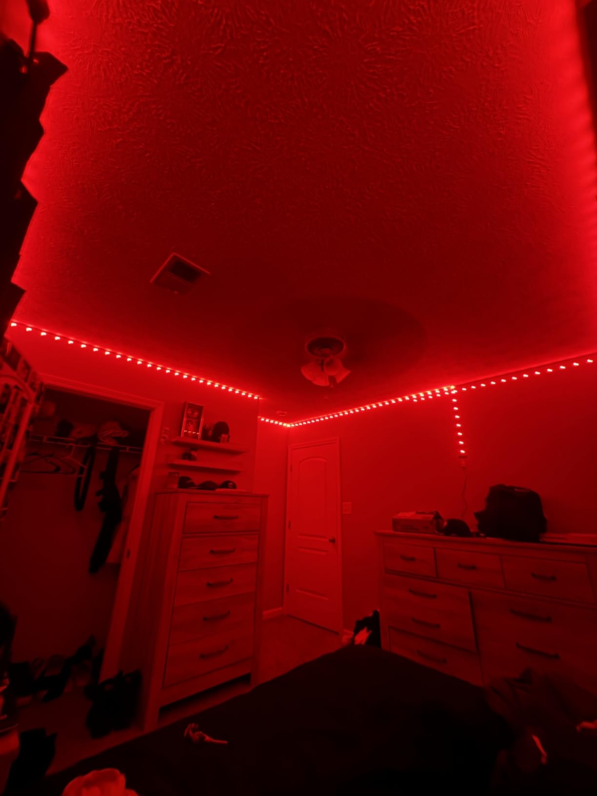 DAYBETTER LED Strip Lights 110ft, RGB Music Sync Smart App Control 1 Roll customer photo 2