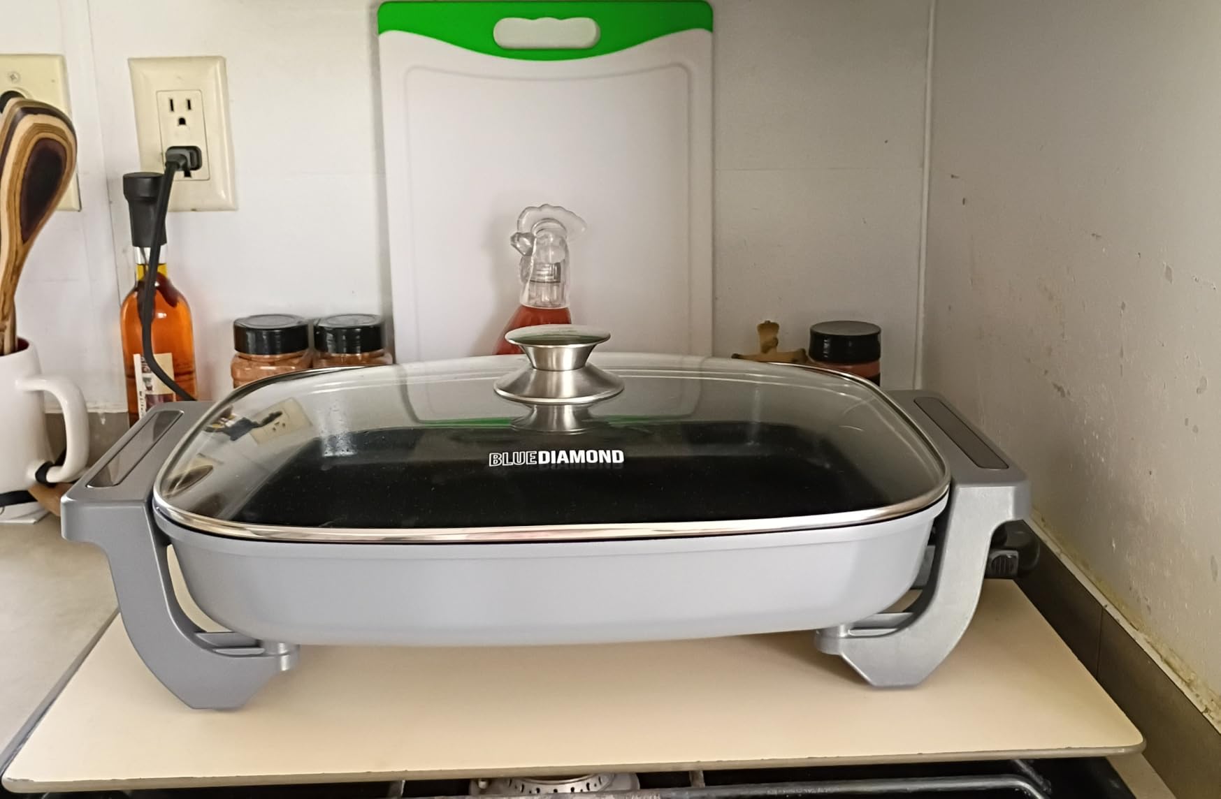 Blue Diamond XL Electric Griddle, 10