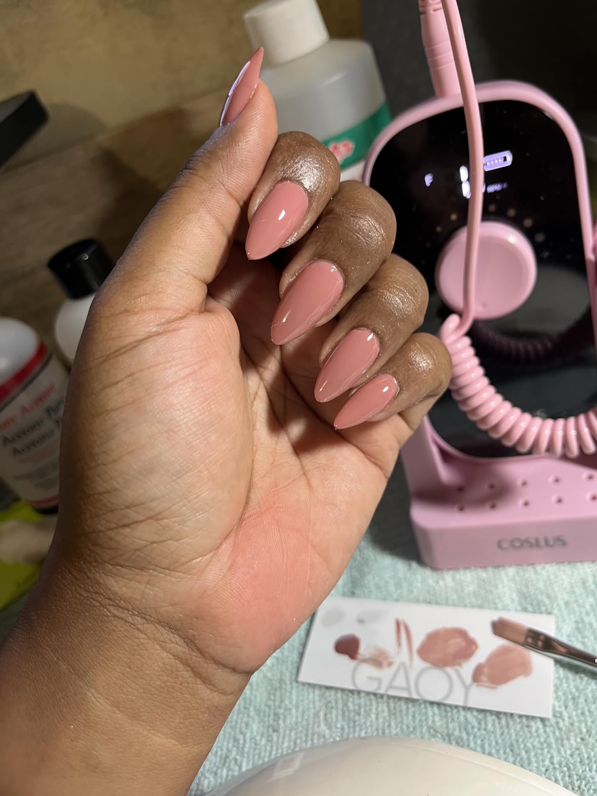 Apres Gel-X Nail Professional Starter Kit, 14 Sizes 00-9 w/ Half Sizes Included, Soft Gel Nail Tips Extension Kit, 2025 Edition (Sculpted Coffin Medium) customer photo 1