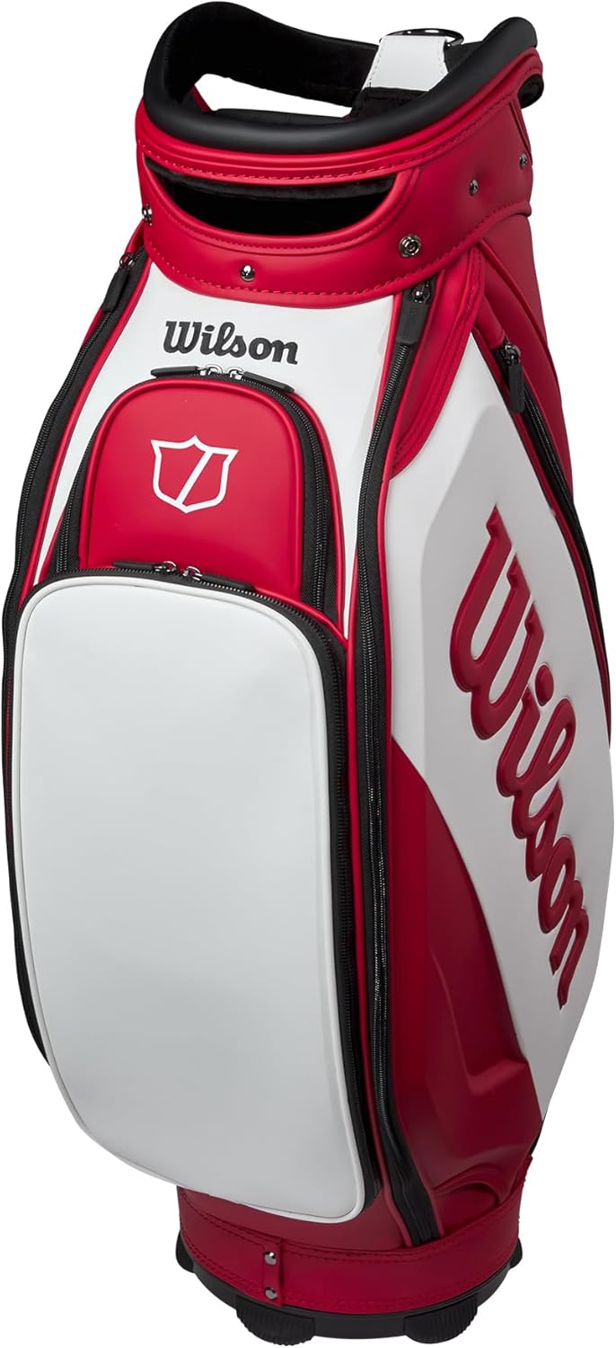 Wilson Staff Tour Golf Cart Bag - Red/White customer photo 1