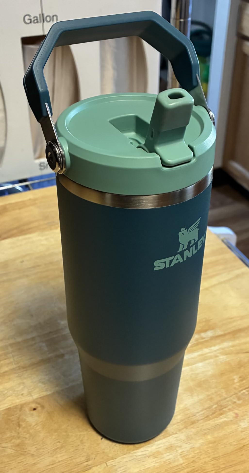 Stanley IceFlow 2.0 Flip Straw Tumbler with Handle 30 oz | Twist On Lid and Flip Up Straw | Leak Resistant | Ash customer photo 2