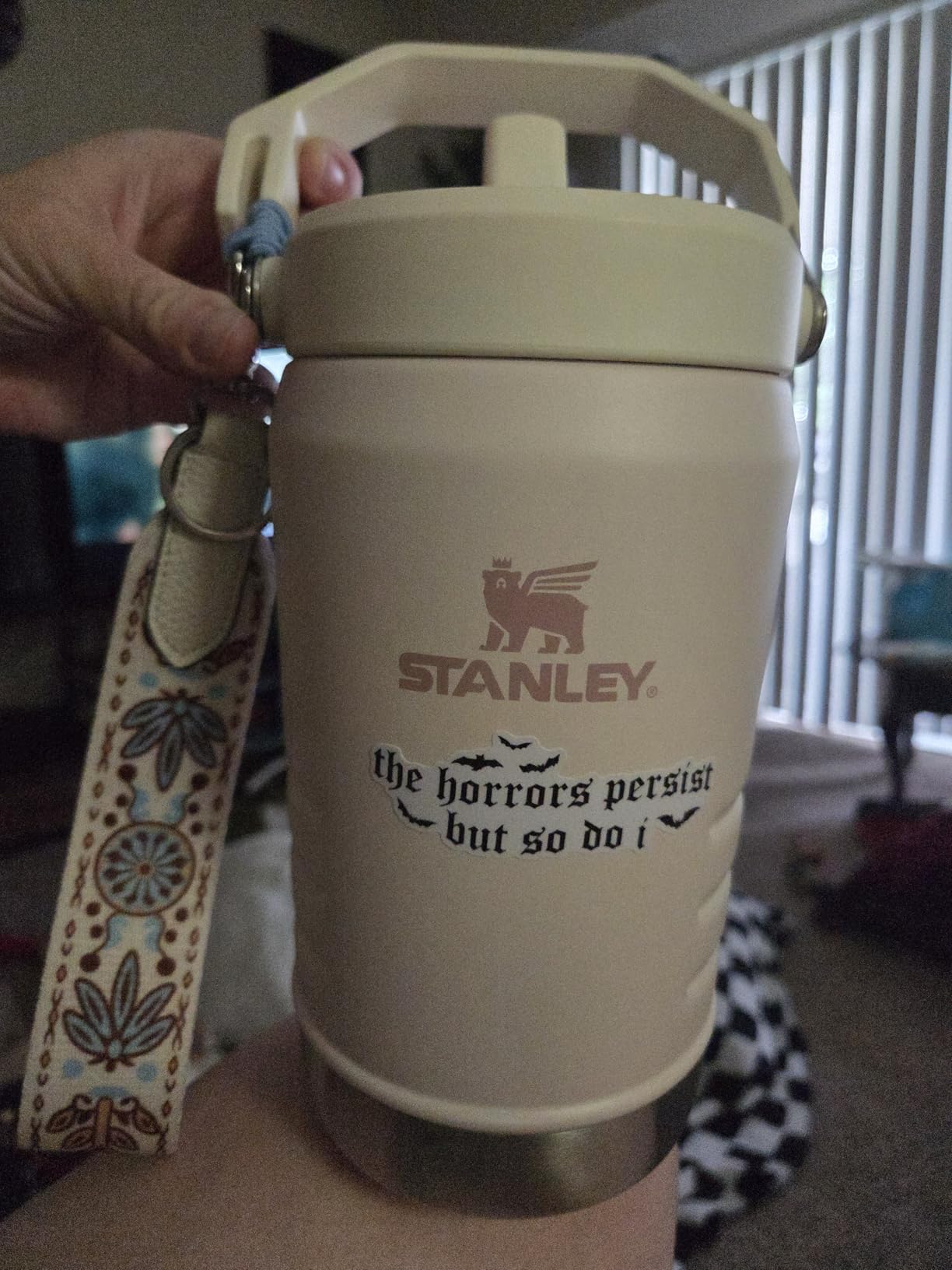 Stanley IceFlow 2.0 Flip Straw Jug with Handle 96 oz | Twist On Lid and Flip Up Straw | Leakproof | Frost customer photo 1