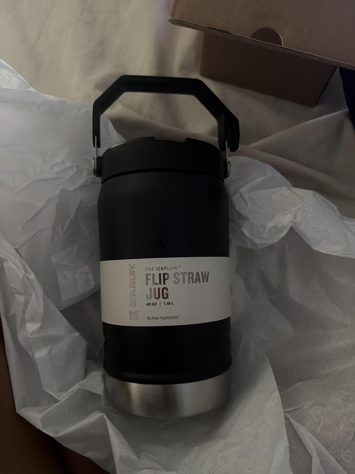 Stanley IceFlow 2.0 Flip Straw Jug with Handle 96 oz | Twist On Lid and Flip Up Straw | Leakproof | Frost customer photo 2