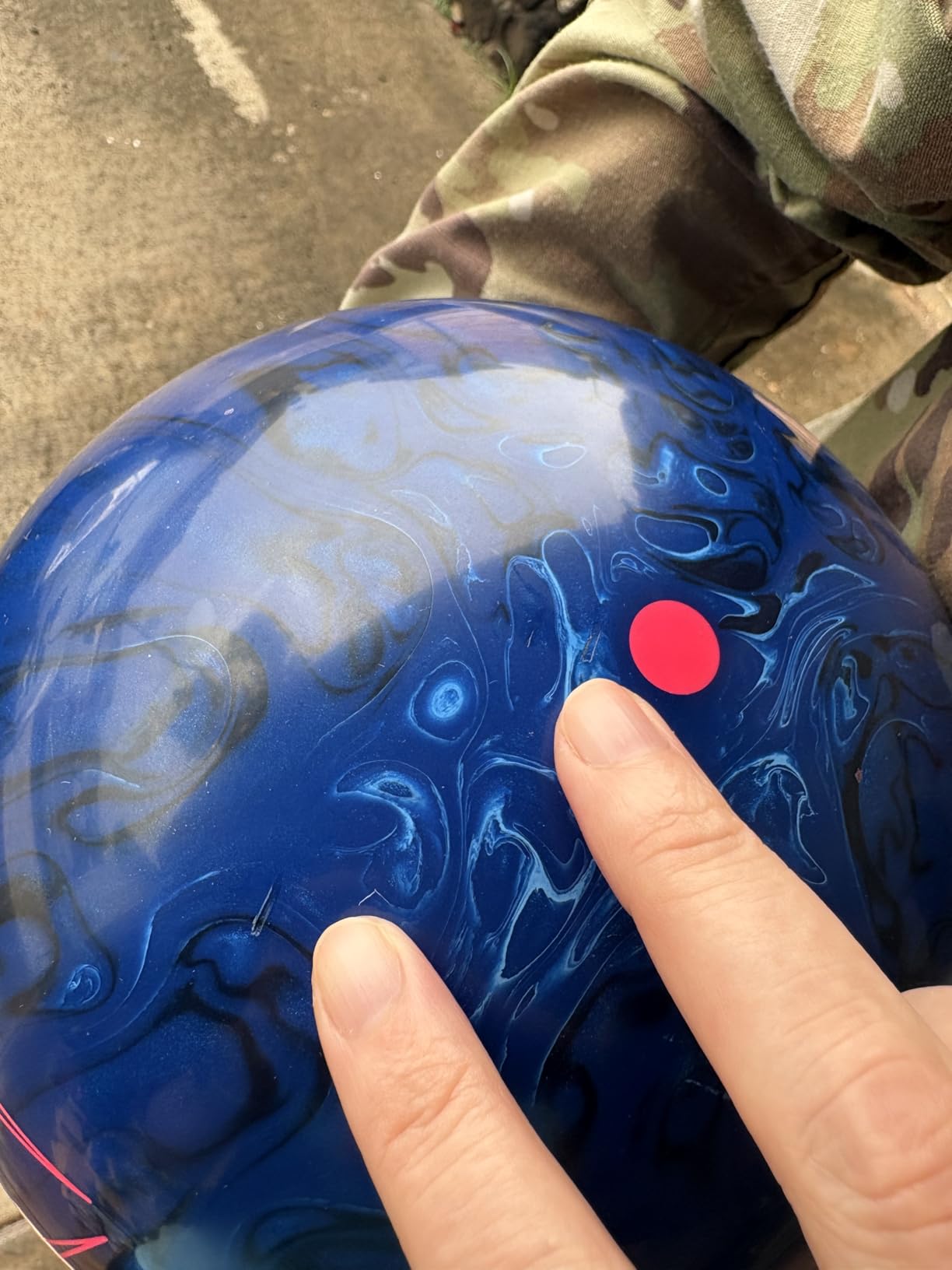Hammer Black Widow Mania Bowling Ball customer photo 2