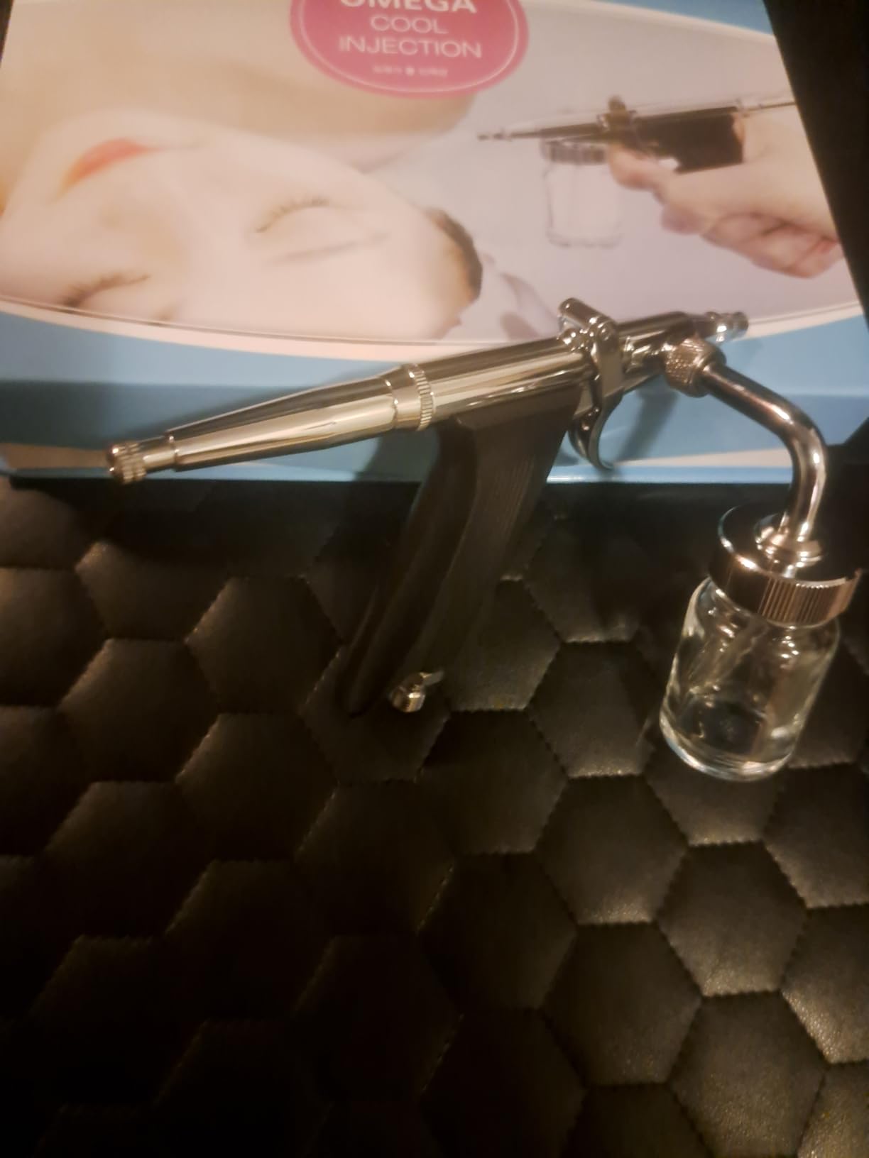 Facial Oxygen Injector Spray Gun Deep Moisturizing Skin Rejuvenation, Atomization Fine Mist Sprayer for Hydrating, Oil Control Portable Home Beauty Salon Use customer photo 2