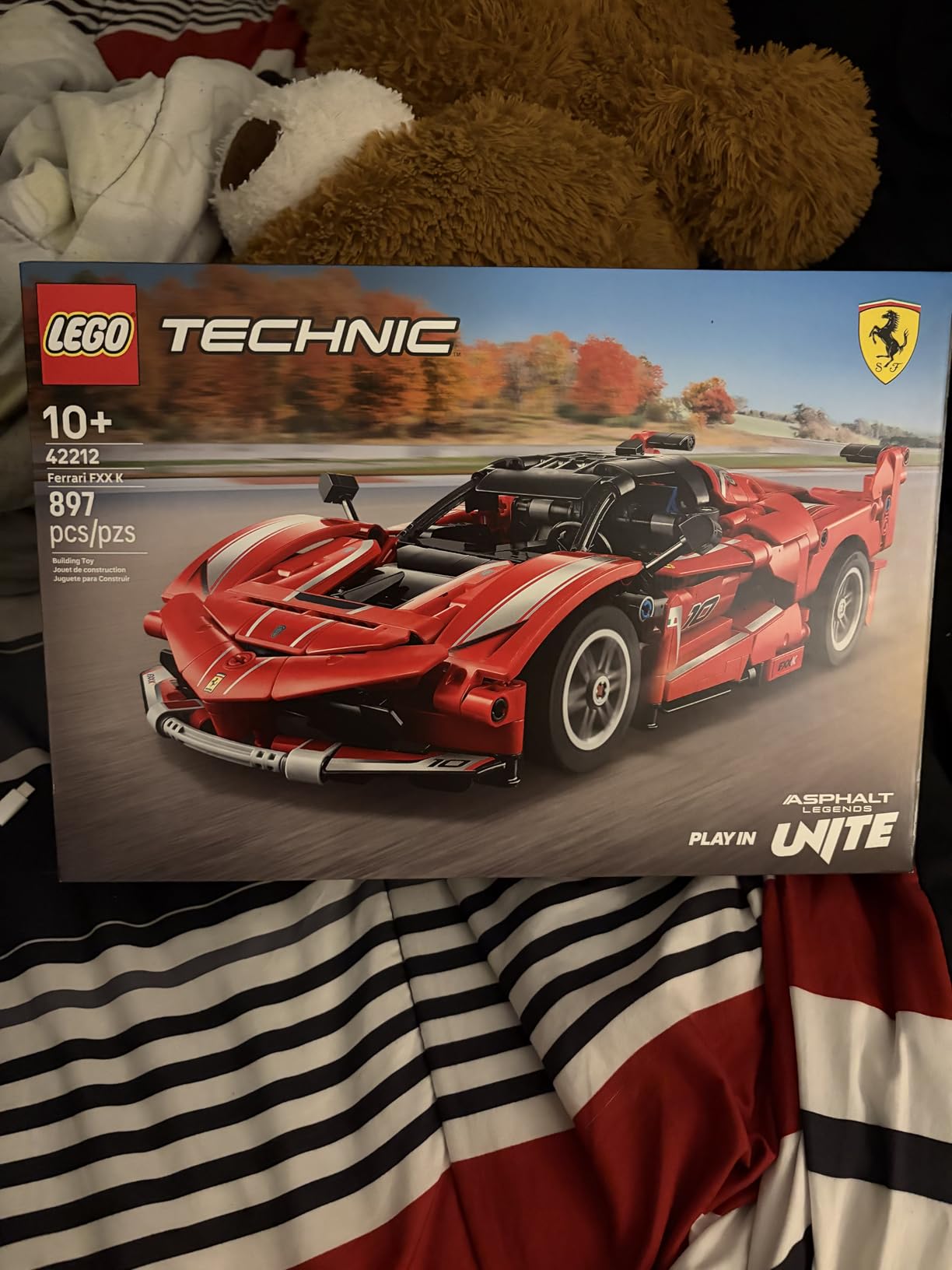 LEGO Technic Ferrari FXX K Toy Car - Building Toy for Girls & Boys, Ages 10+ - Cool Birthday Gift for Kids - Race Car Model for Play & Display - 42212 customer photo 1