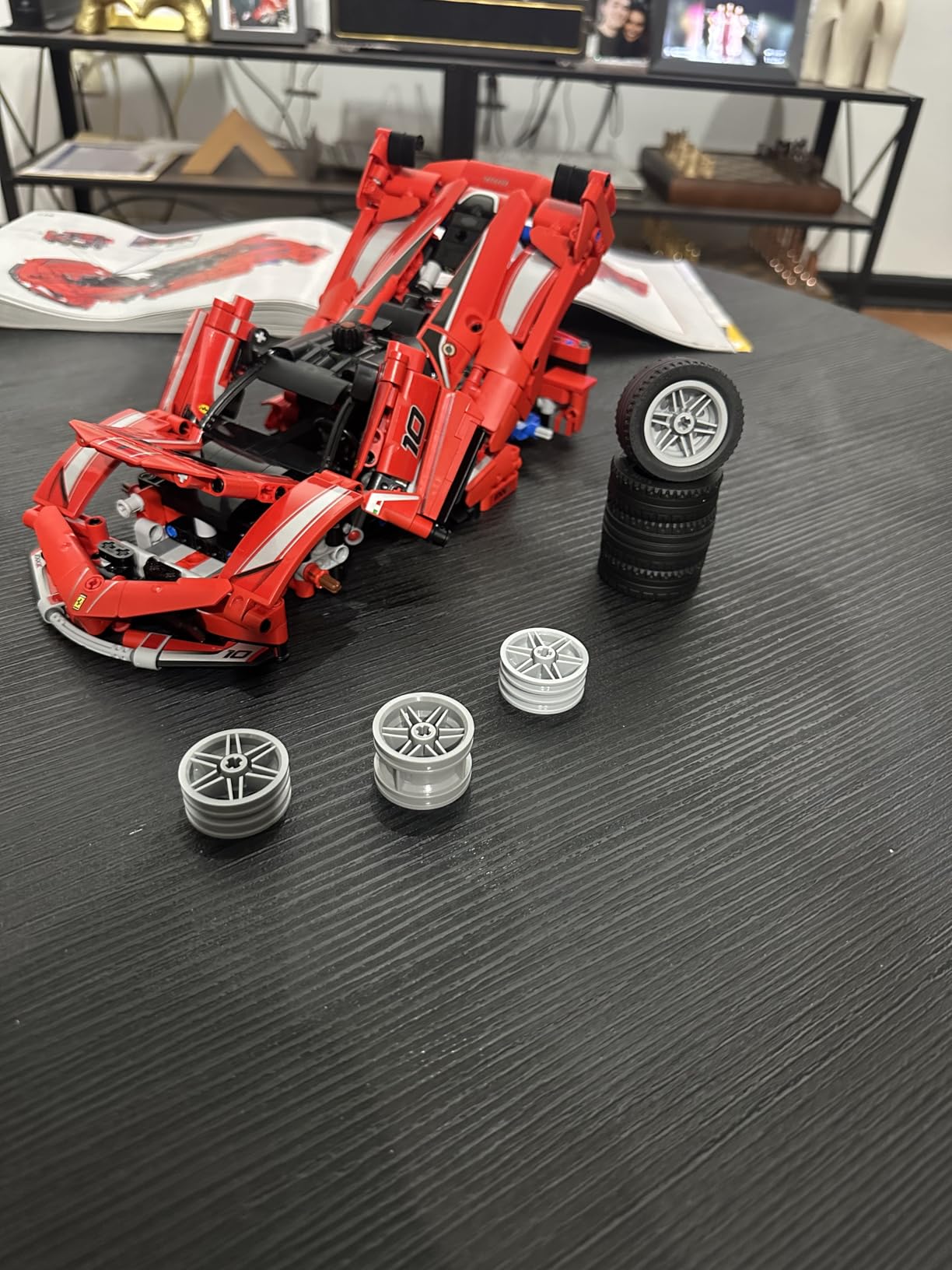 LEGO Technic Ferrari FXX K Toy Car - Building Toy for Girls & Boys, Ages 10+ - Cool Birthday Gift for Kids - Race Car Model for Play & Display - 42212 customer photo 2