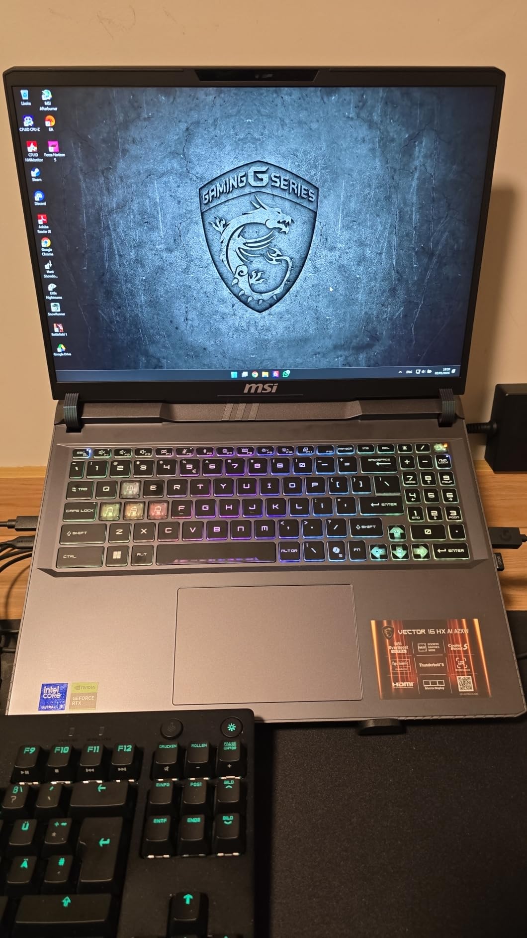 MSI Vector 16 HX AI Gaming Laptop 16