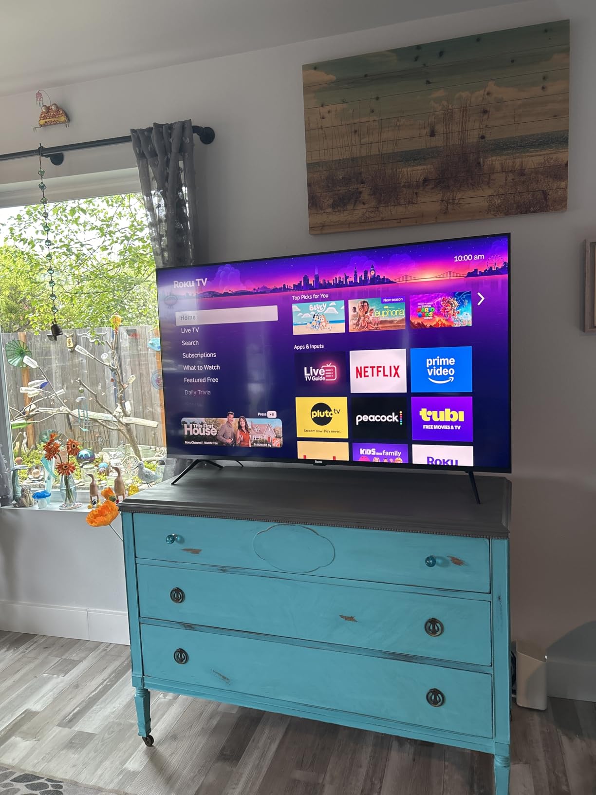 Smart TV - 65-Inch Plus Series, Mini-LED TV - RokuTV with Enhanced Voice Remote - Flat Screen 4K QLED Television with Dolby Vision & Wi-Fi for Streaming Live Local News, Sports customer photo 1