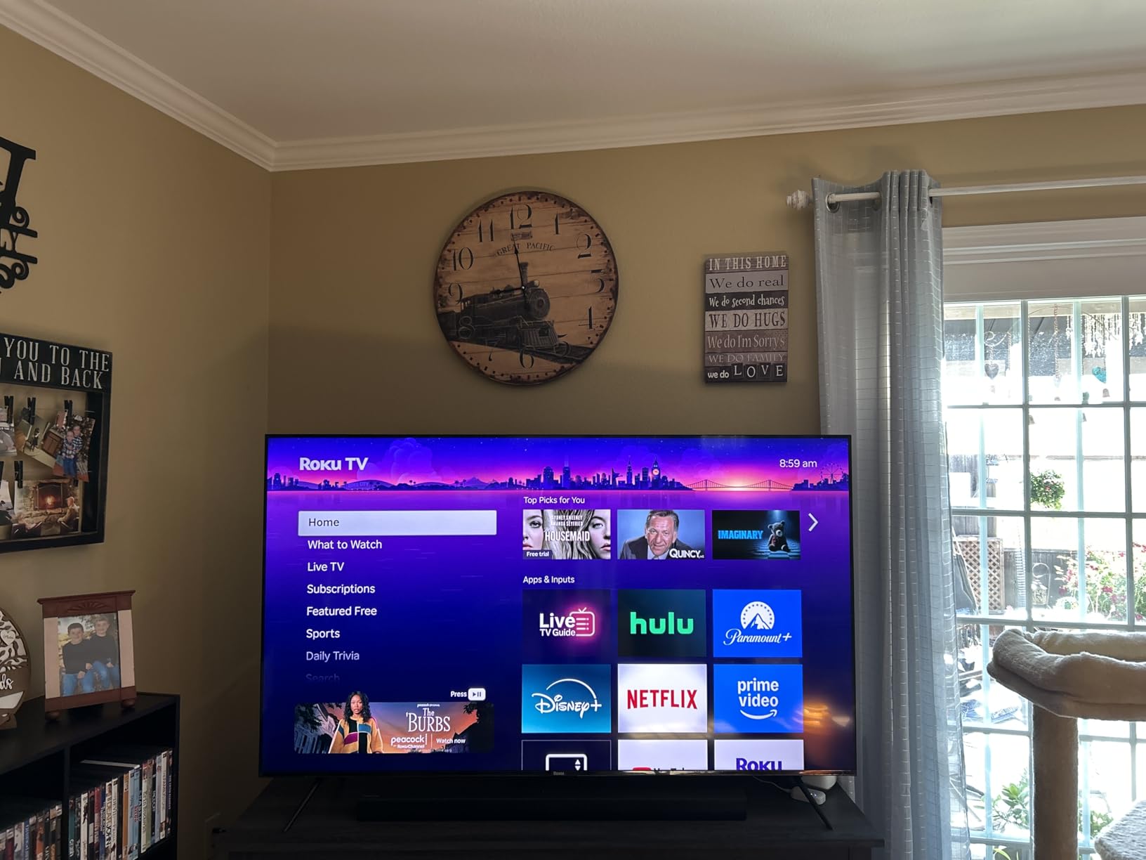 Smart TV - 65-Inch Plus Series, Mini-LED TV - RokuTV with Enhanced Voice Remote - Flat Screen 4K QLED Television with Dolby Vision & Wi-Fi for Streaming Live Local News, Sports customer photo 2
