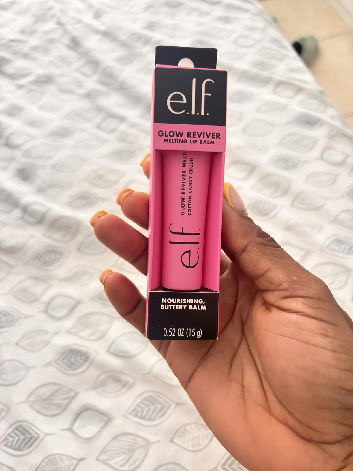 e.l.f. Glow Reviver Melting Lip Balm, Hydrating Tinted Lip Balm For A Glossy Finish & Soft, Supple Lips, Vegan & Cruelty-Free, Blackberry Sorbet customer photo 2