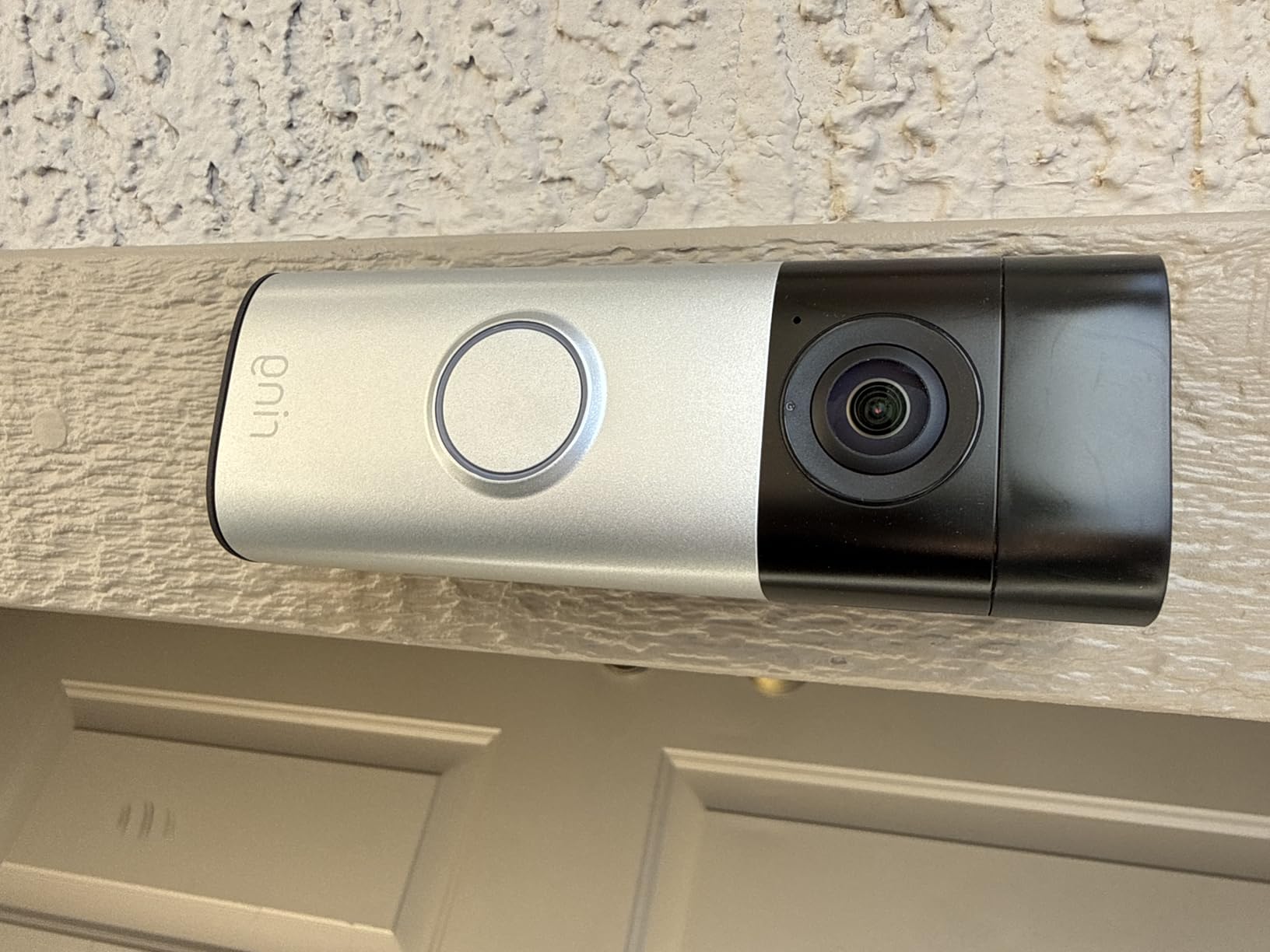 Ring Battery Doorbell Plus (Newest Model) - Retinal 2K, Wide-Angle Video, 6x Enhanced Zoom, Night Vision, Quick Release Battery, Nickel Silver customer photo 1