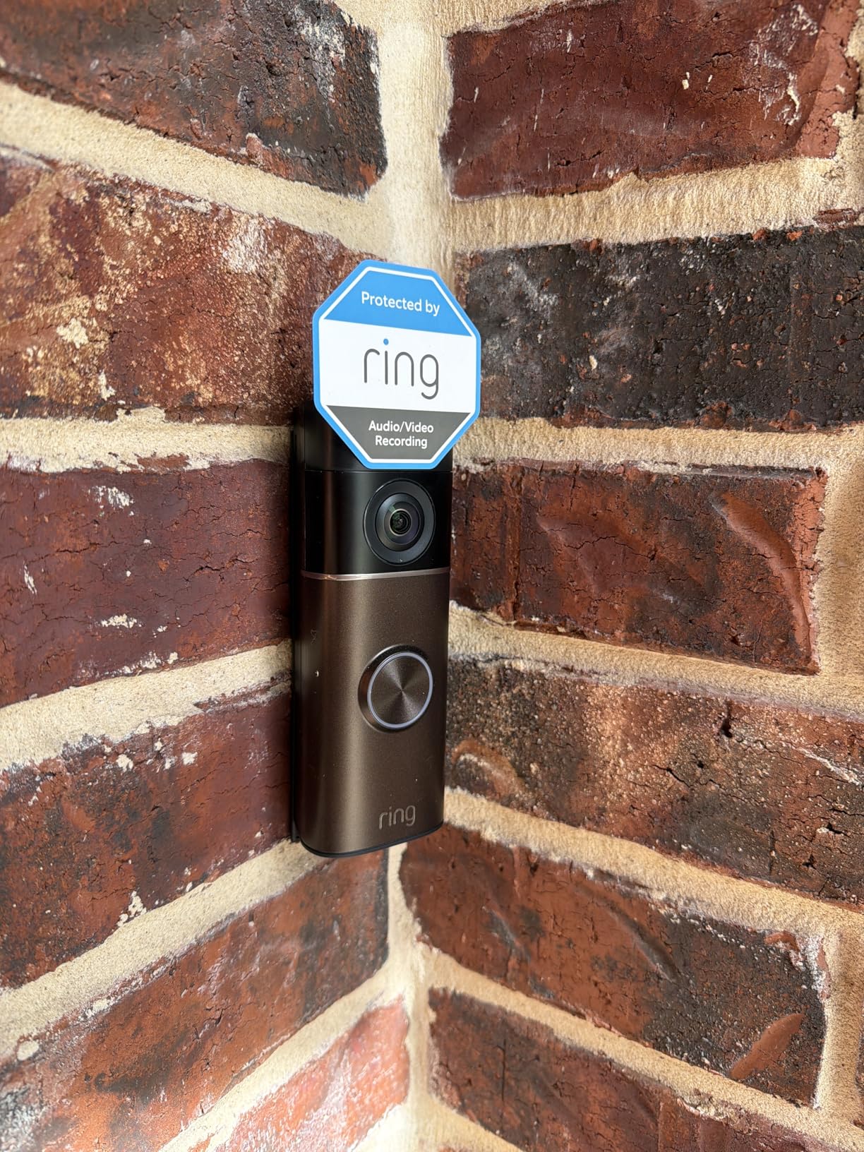 Ring Battery Doorbell Plus (Newest Model) - Retinal 2K, Wide-Angle Video, 6x Enhanced Zoom, Night Vision, Quick Release Battery, Nickel Silver customer photo 2