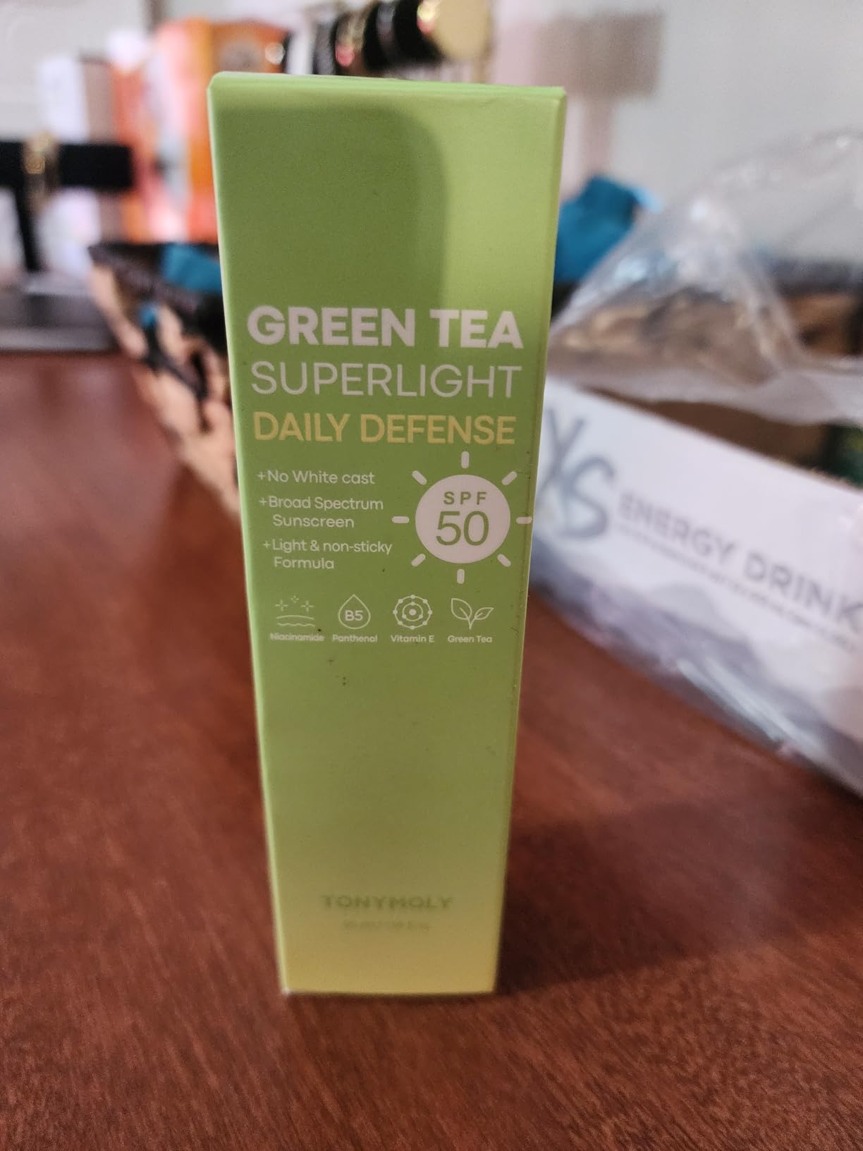 TONYMOLY Green Tea Korean Sunscreen SPF 50+ PA++++ customer photo 1