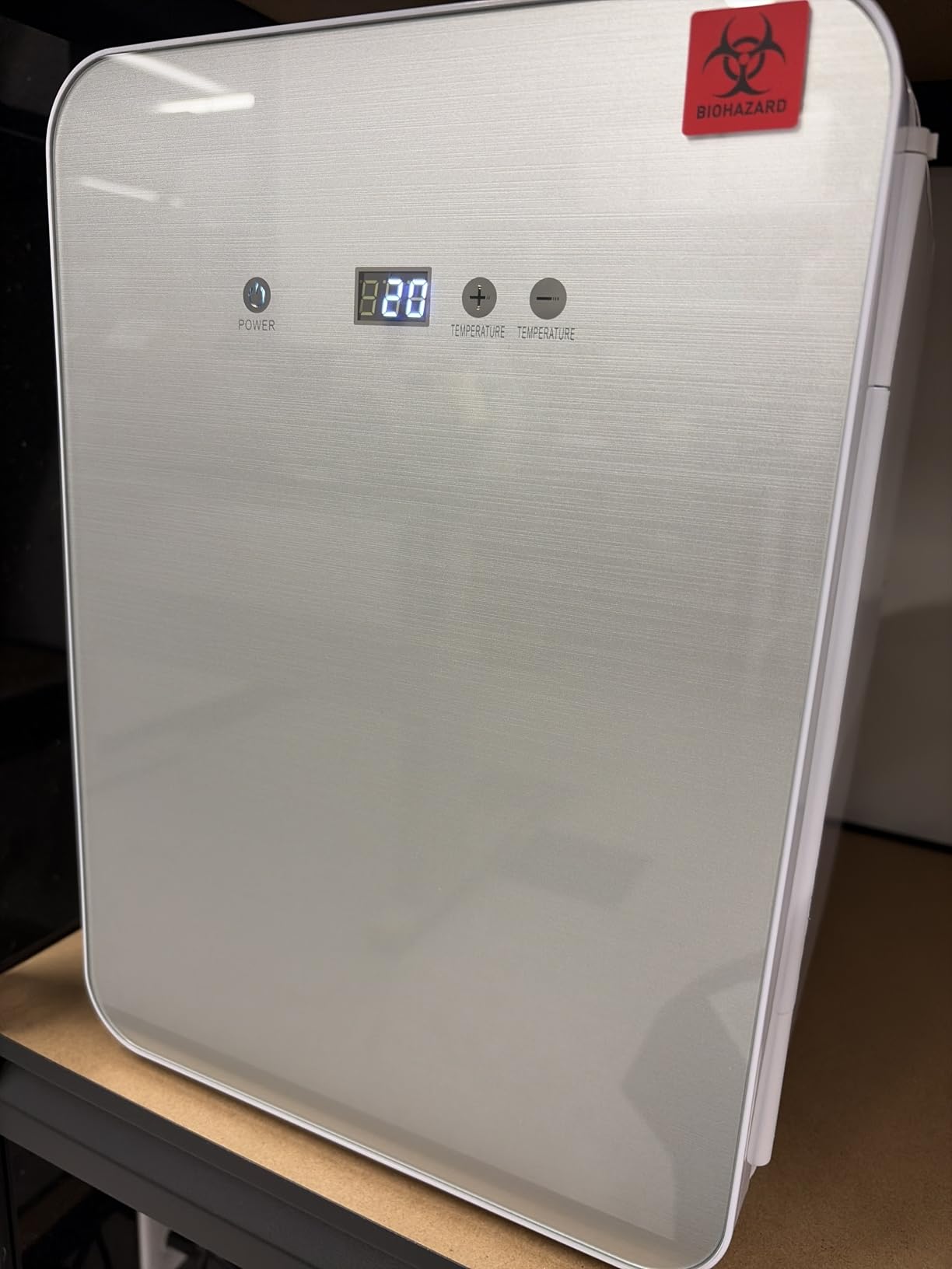 10L Incubator, 35-148℉ Bacteria Incubator, Thermostatic Cabinet Incubator for Lab General Purpose, Petri Dishes, Seed, 12V/110V customer photo 2