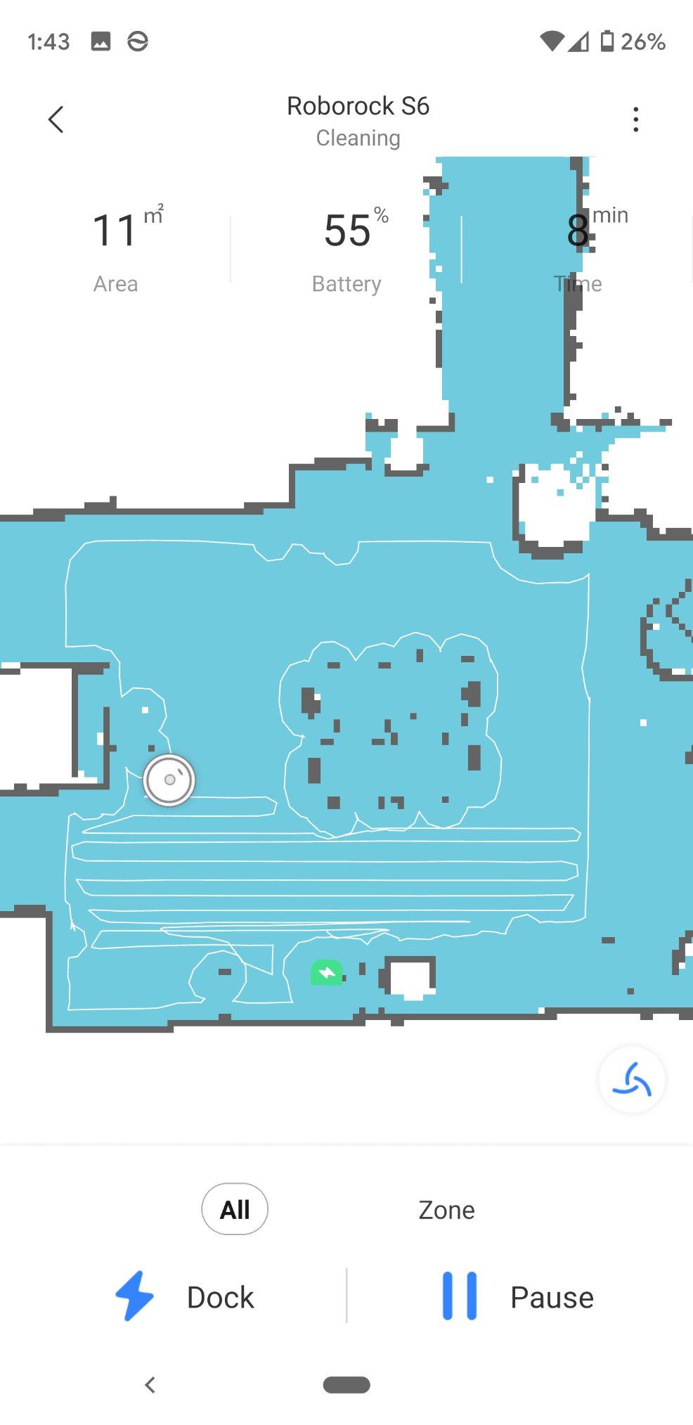 roborock Q7 L5 Robot Vacuum and Mop Combo, 8,000Pa Suction, Upgraded from Q5 Pro, Dual Anti-Tangle System, LiDAR Navigation, Multi-Level Mapping, Self-Charging Robotic Vacuum Cleaner, Black customer photo 2