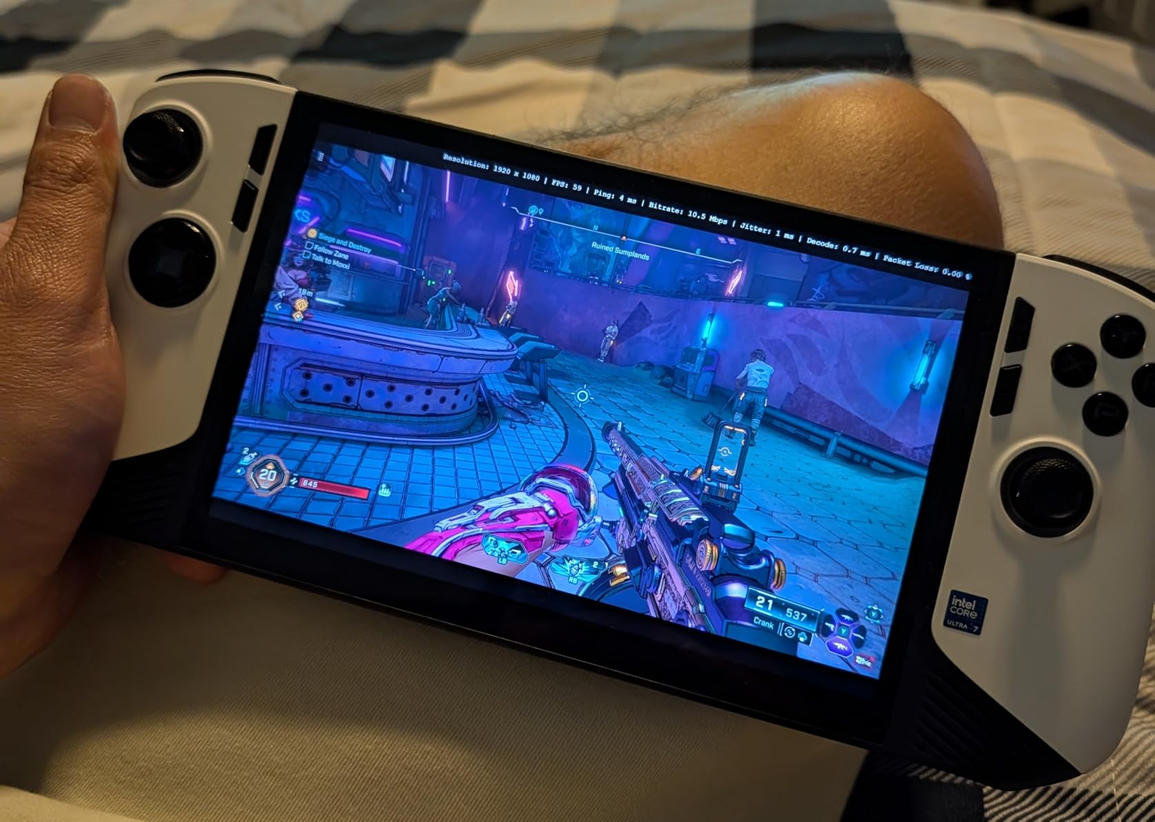 MSI Claw 8 AI+ A2VM PC Gaming Handheld - Intel Ultra 7-258V, 8