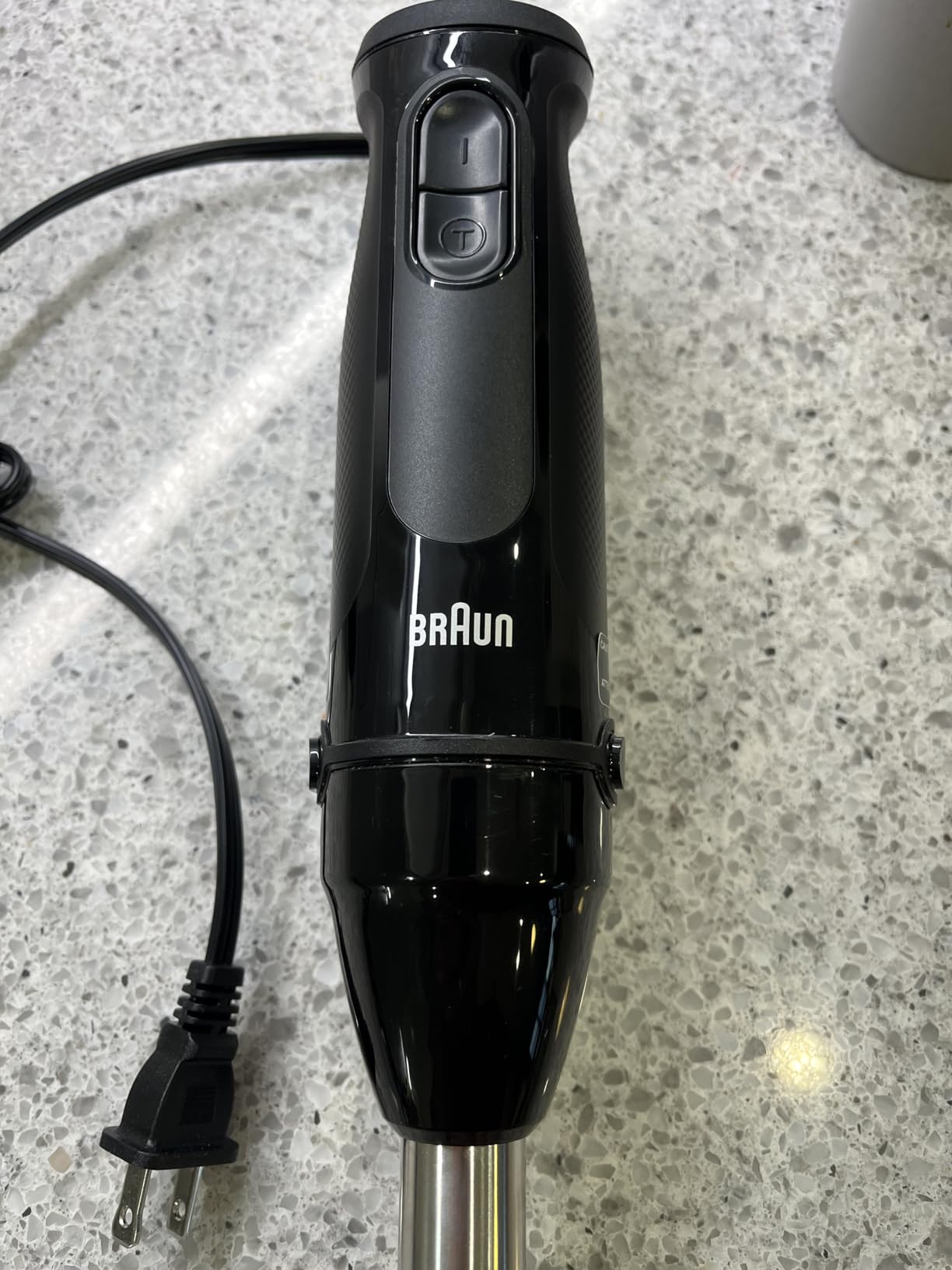 Braun MQ50001M Vario Hand Blender - 21-Speed Handheld Immersion Blender with PowerBell VPlus, TurboBoost & EasyClick Systems, Stainless Steel Blades, SplashControl, 500W, Hand Blenders for Smoothies customer photo 1