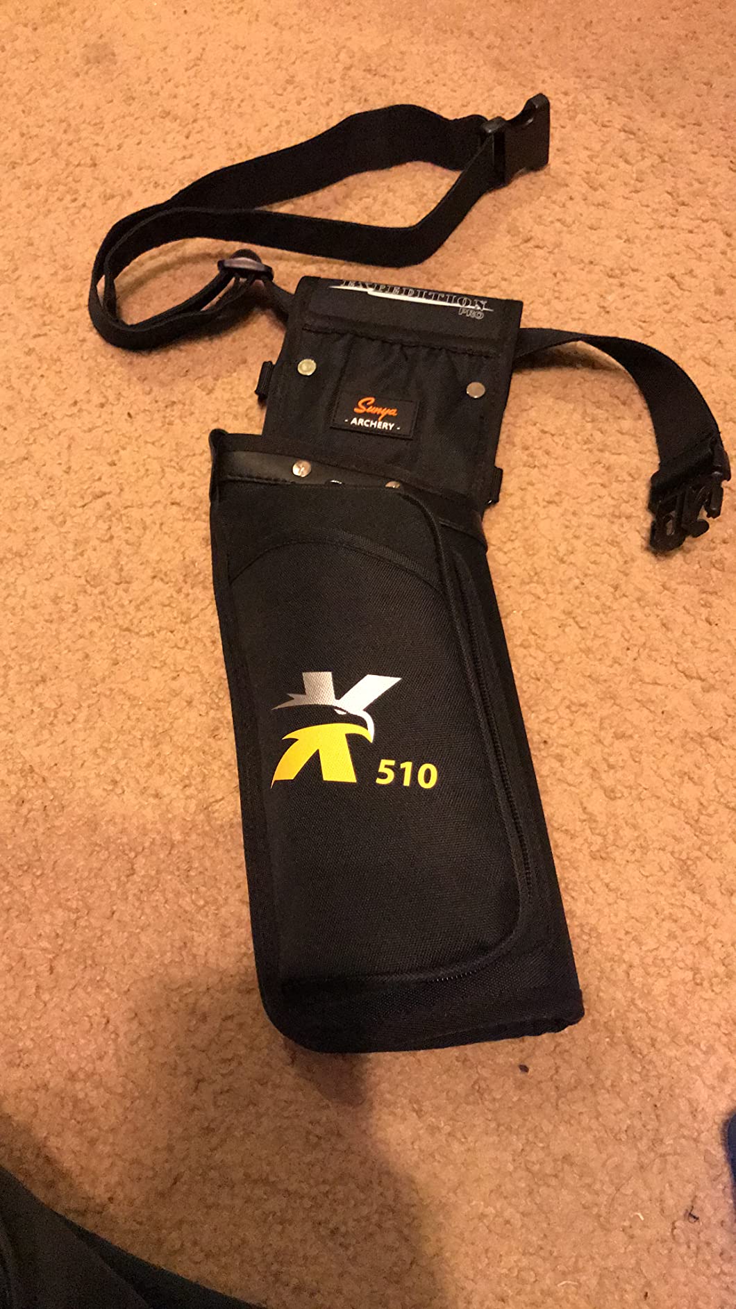 SUNYA X510 Field & Competition Hip Arrow Quiver | 3-Slot Noise-Free Archery Quiver with Sturdy Storage System (42x18cm) customer photo 1