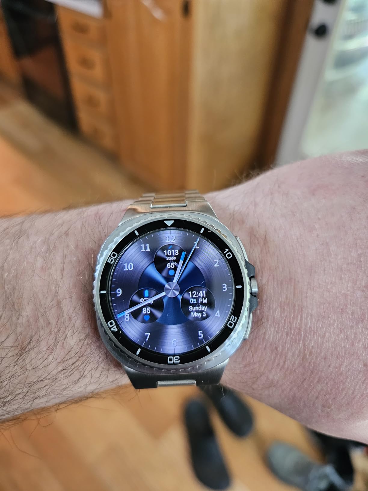 Tempered Glass Screen Protector [GlasTR EZ FIT] designed for Galaxy Watch 8 Classic - 2pack customer photo 2