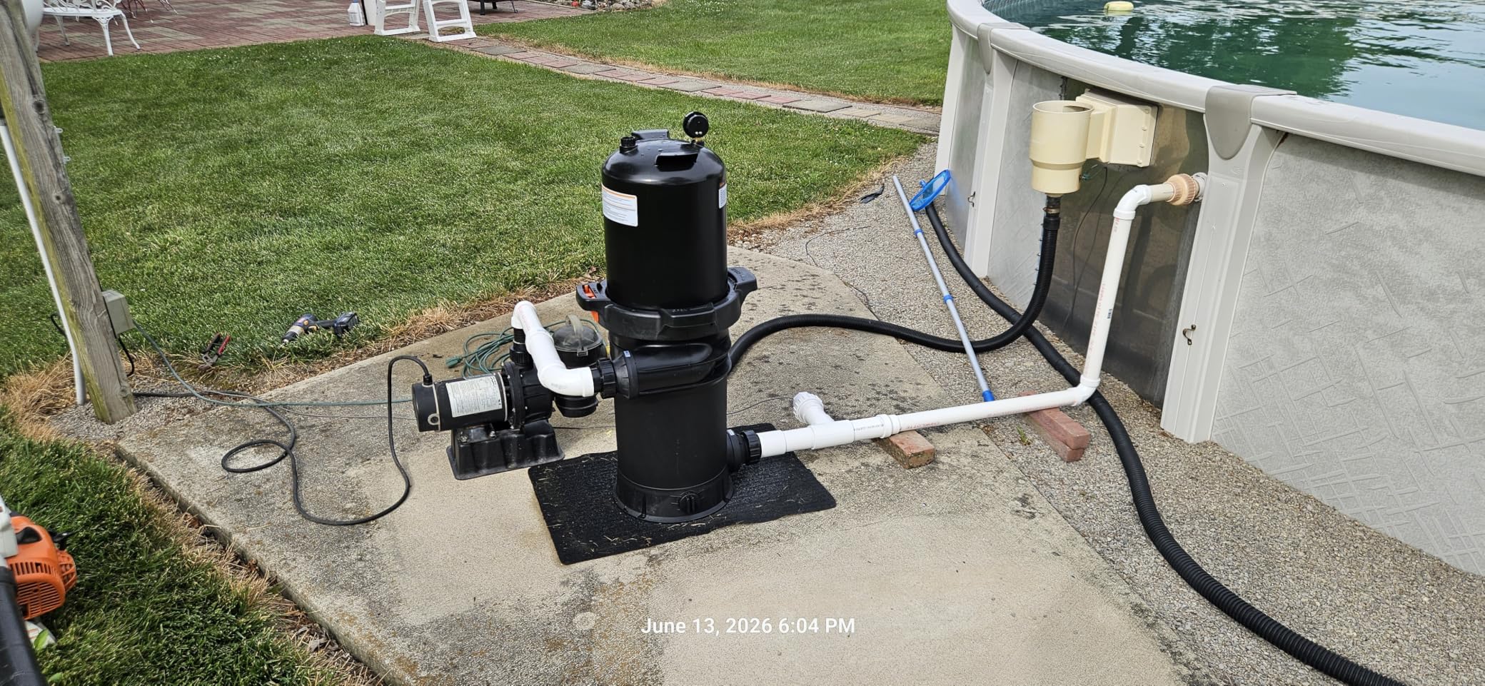 VEVOR 2026 Pro Pool Cartridge Filter System 100 Sq.Ft, Pool Filter for Inground & Above Ground Pools, Up to 6142 GPH Max Flow customer photo 1