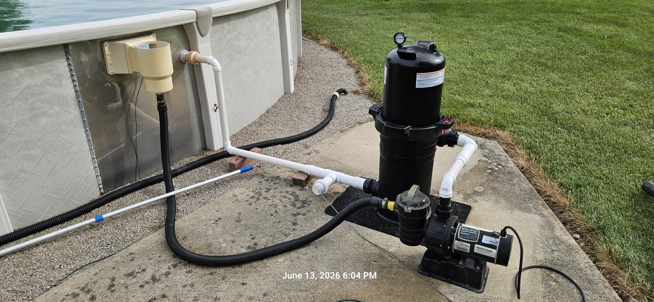 VEVOR 2026 Pro Pool Cartridge Filter System 100 Sq.Ft, Pool Filter for Inground & Above Ground Pools, Up to 6142 GPH Max Flow customer photo 2