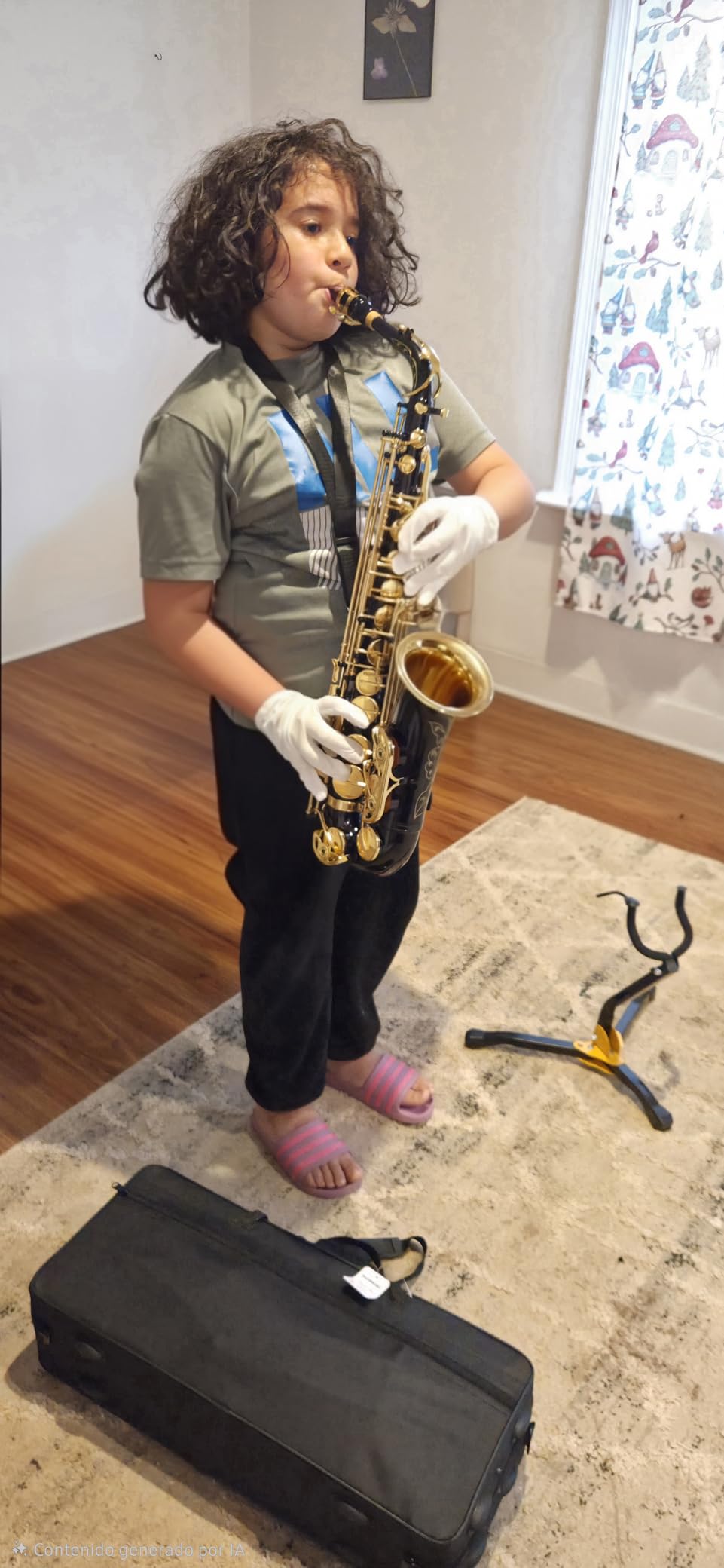 Tenor Saxophone Complete Kit w/Case, Mouthpiece, 10pc Reeds, Professional B Flat Tenor sax, Gold Brass Lacquer, Rich, Warm Tone for Jazz & Classical, Ideal for Students to Pros customer photo 1