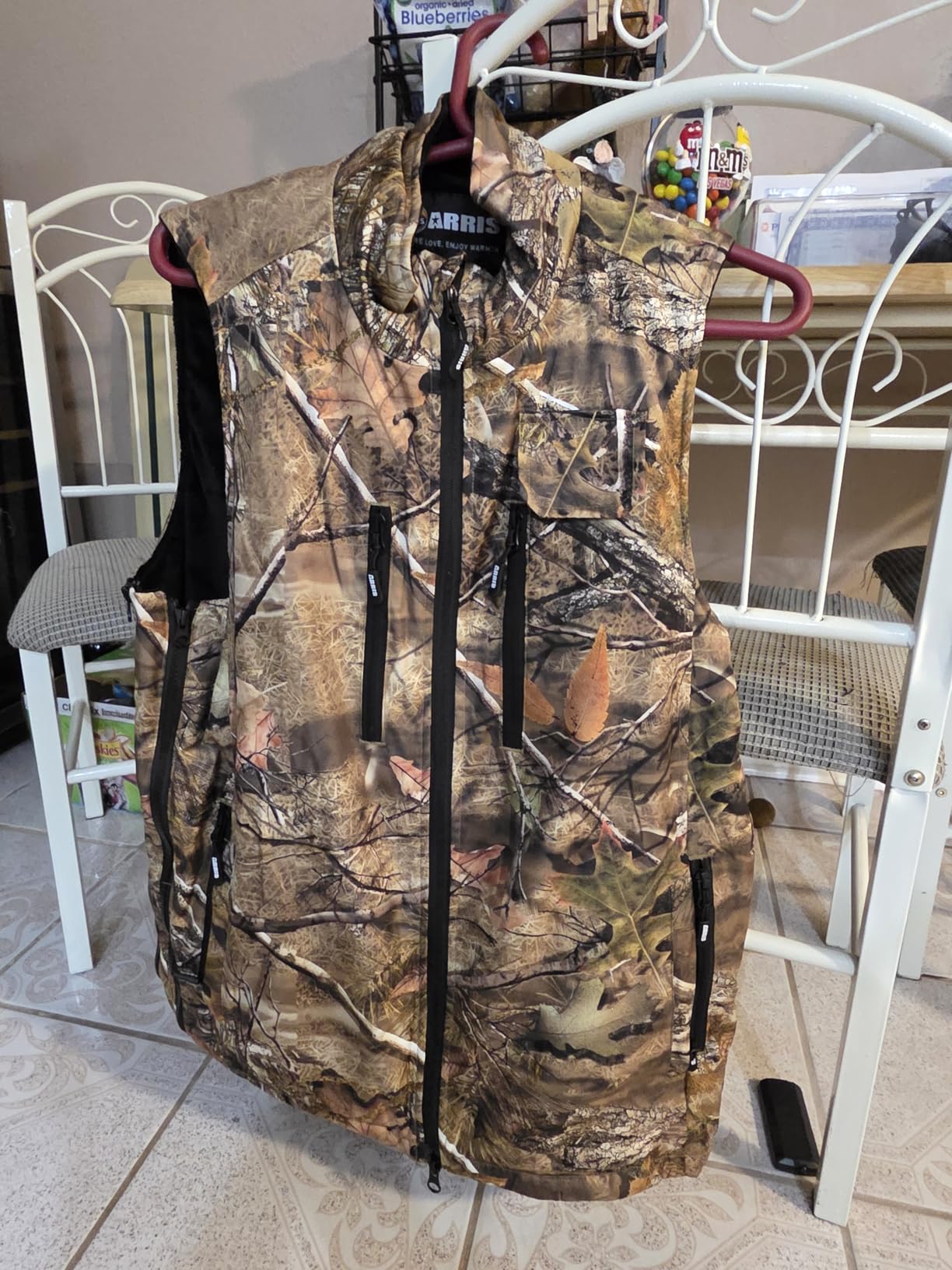 ARRIS Heated Hunting Vest for men, Size Adjustable 7.4V Camo Heating Vests with Battery for Hunting, Hiking customer photo 1