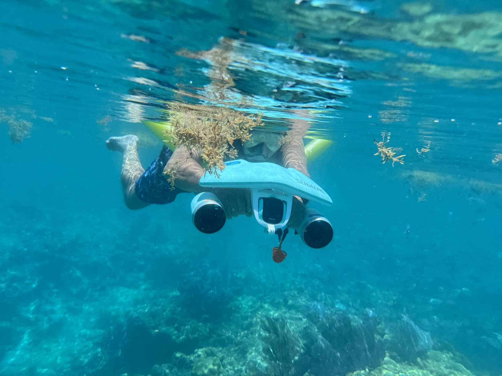 Sublue Mix MixPro Underwater Scooter, Dual-Motor Water Scooter for Adults, 131ft Waterproof, 30 Min Battery, Action Camera Mount, for Pool, Diving, Snorkeling customer photo 2