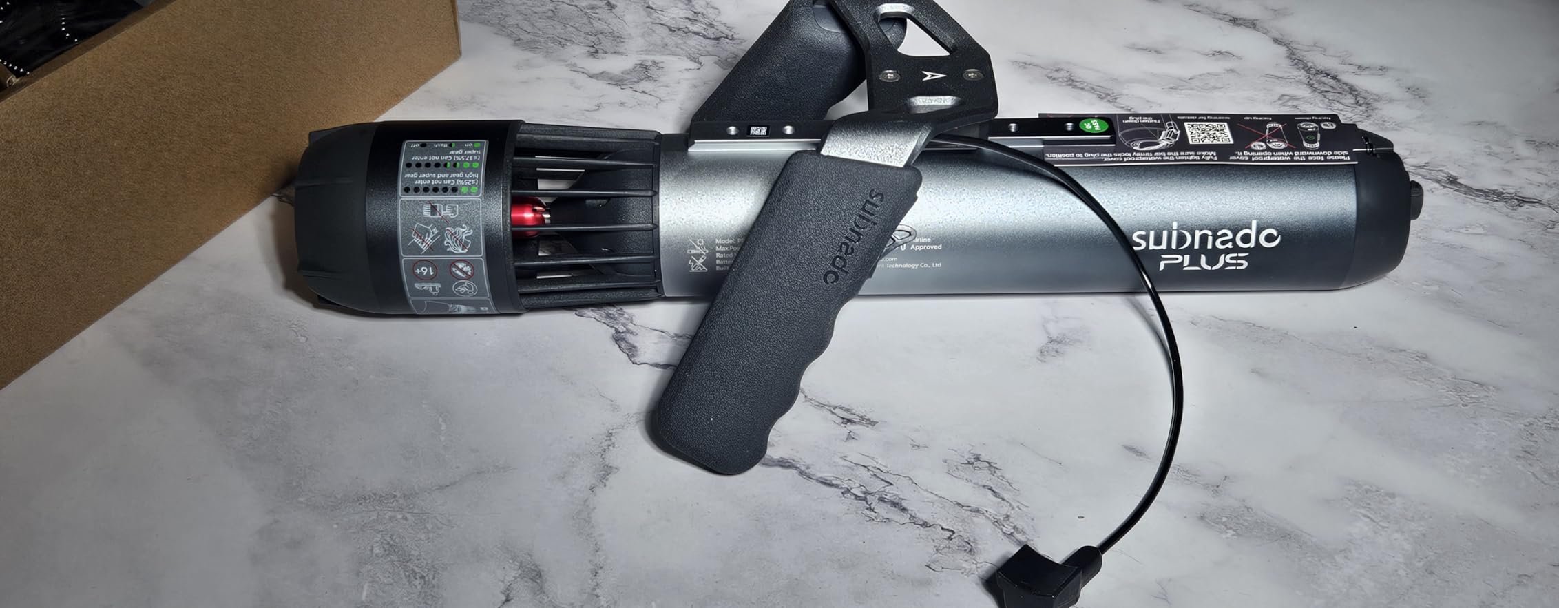 Waydoo Subnado Plus Underwater Scooter, 800W Motor Output and 144W Battery, 60 Minutes Max Runtime, Lightweight and Portable Sea Scooter with Bi-Directional Fast Charging for Snorkeling and Diving customer photo 1