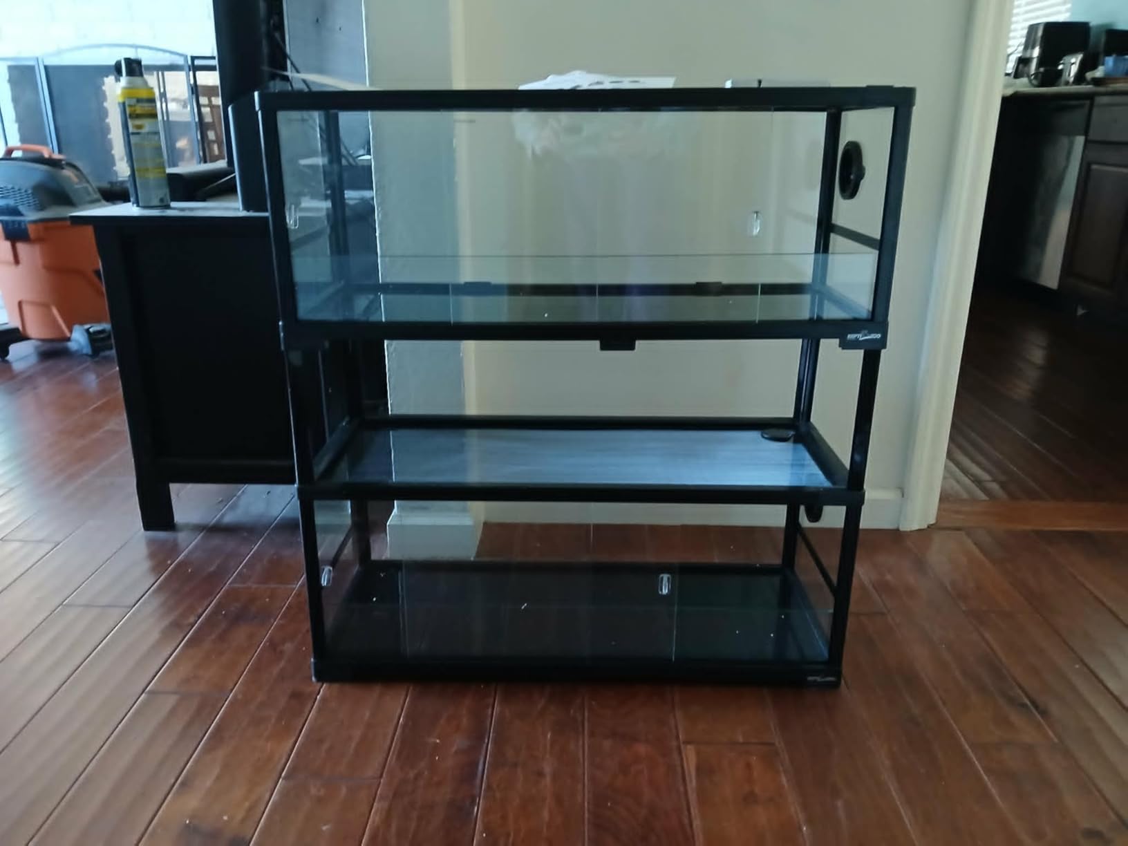 REPTI ZOO Double Stacked Reptile Tank 30