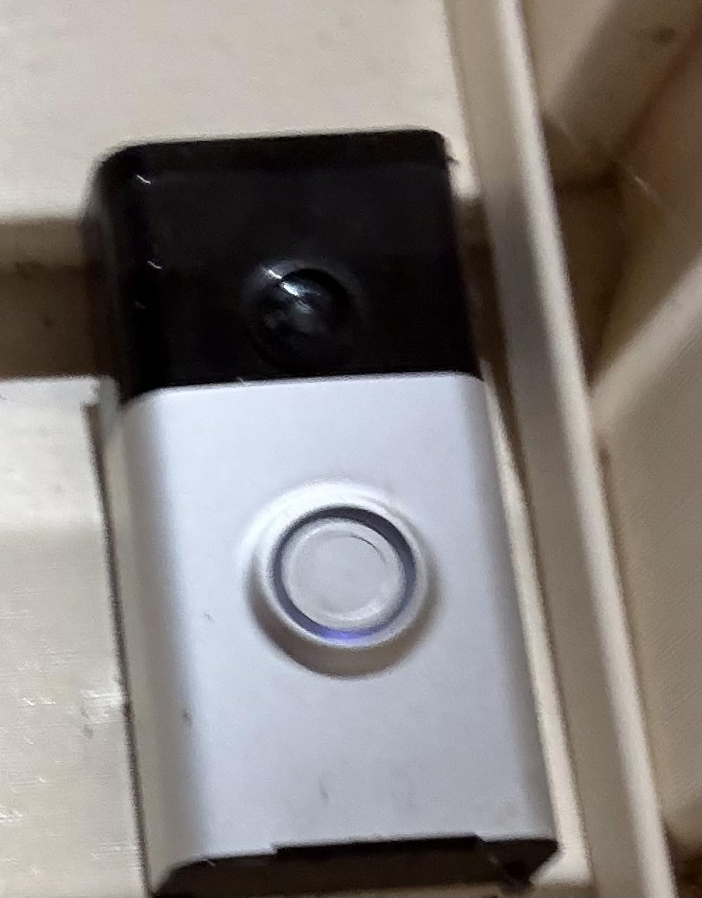 Ring Wired Doorbell (newest model), Wide-Angle Retinal 2K, up to 6x Enhanced Zoom, pair with Alexa or Ring Chime for in-home alerts, Speckled Gray customer photo 1