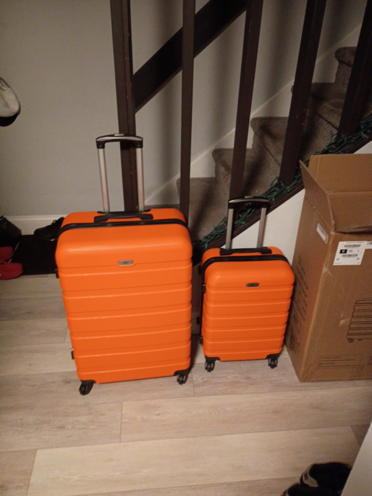 Luggage Sets 4 piece,Hardshell Lightweight Suitcase Sets with Spinner TSA Lock for Travel Business (16
