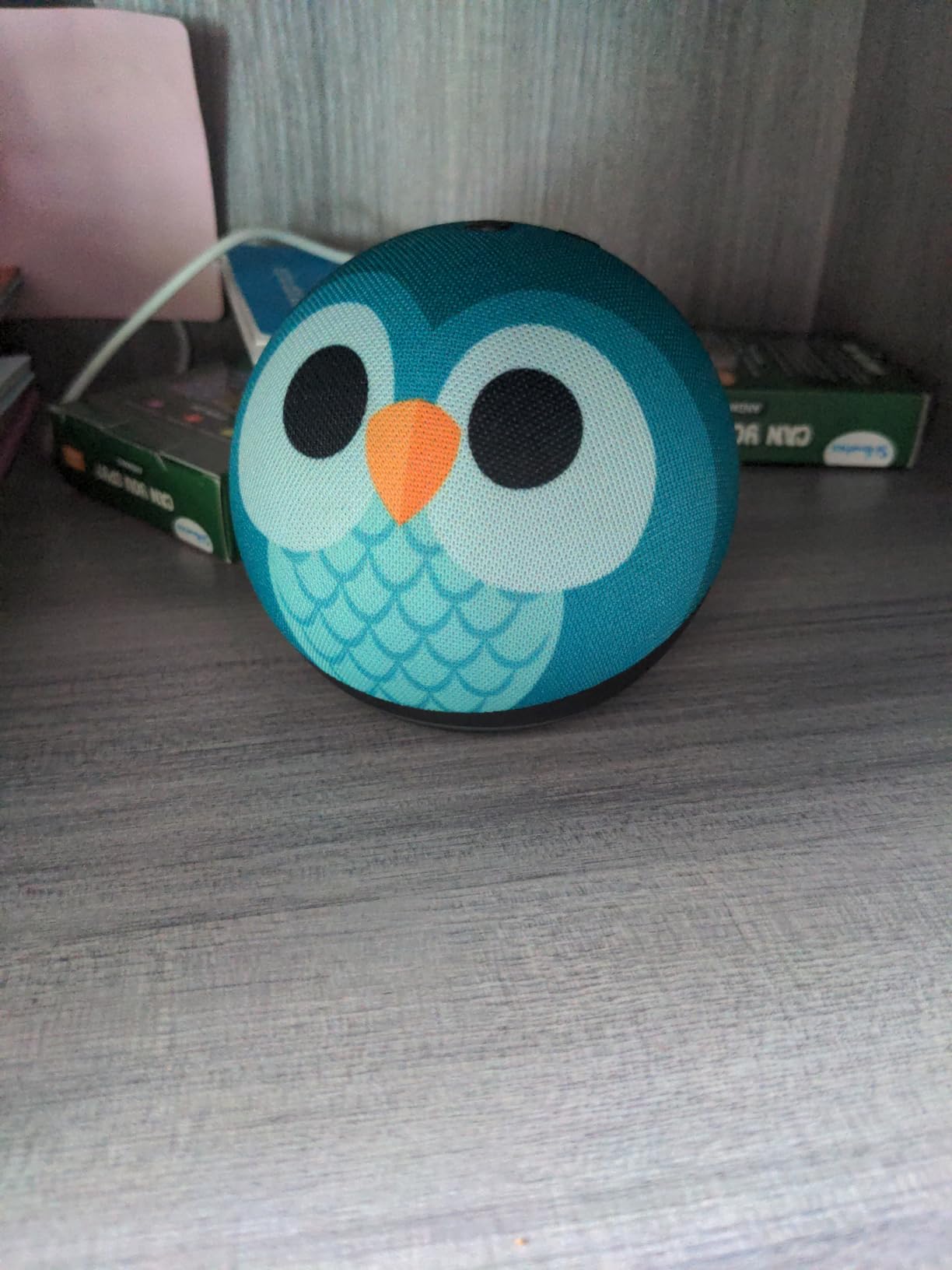 Echo Dot Kids (newest model) - Stardust, with Echo Glow, Smart speaker and night light for kids, Designed for Alexa+ customer photo 1